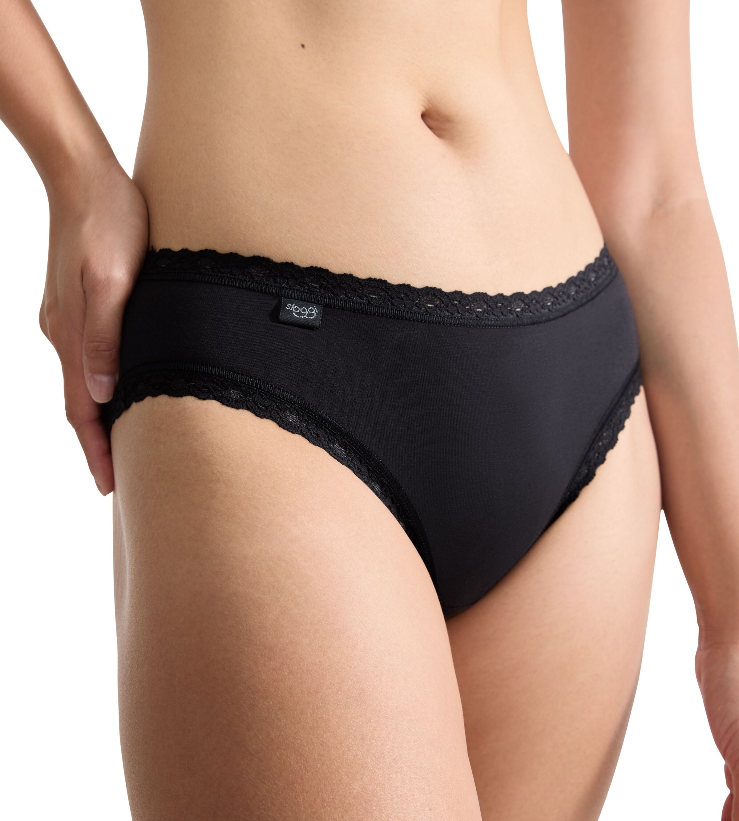 sloggi Hipster "24/7 Cotton Lace" 3er Pack, aus zarter Spitze, elastisch, f günstig online kaufen