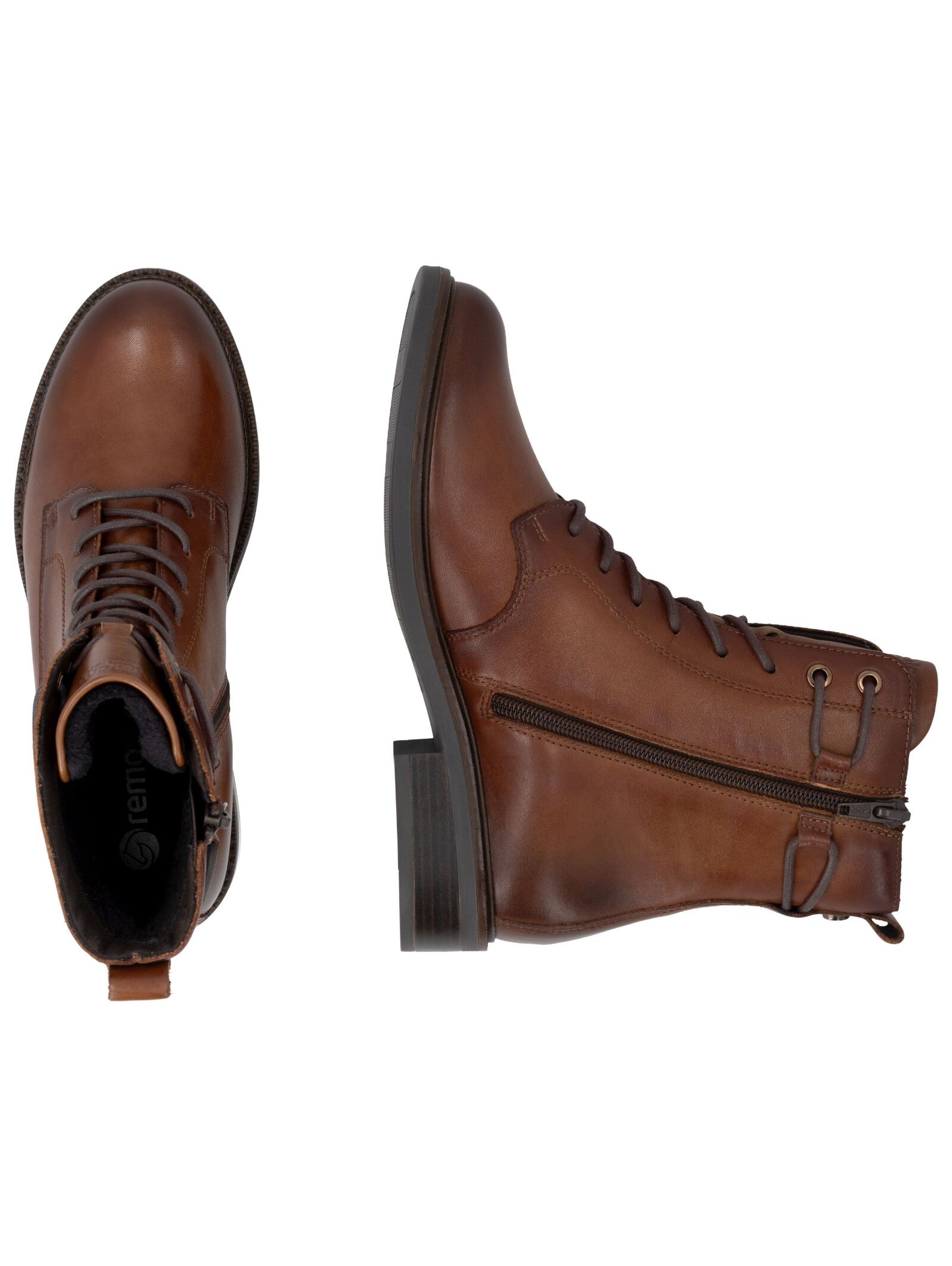 Remonte Schnürstiefelette »Remonte Stiefelette Glattleder«