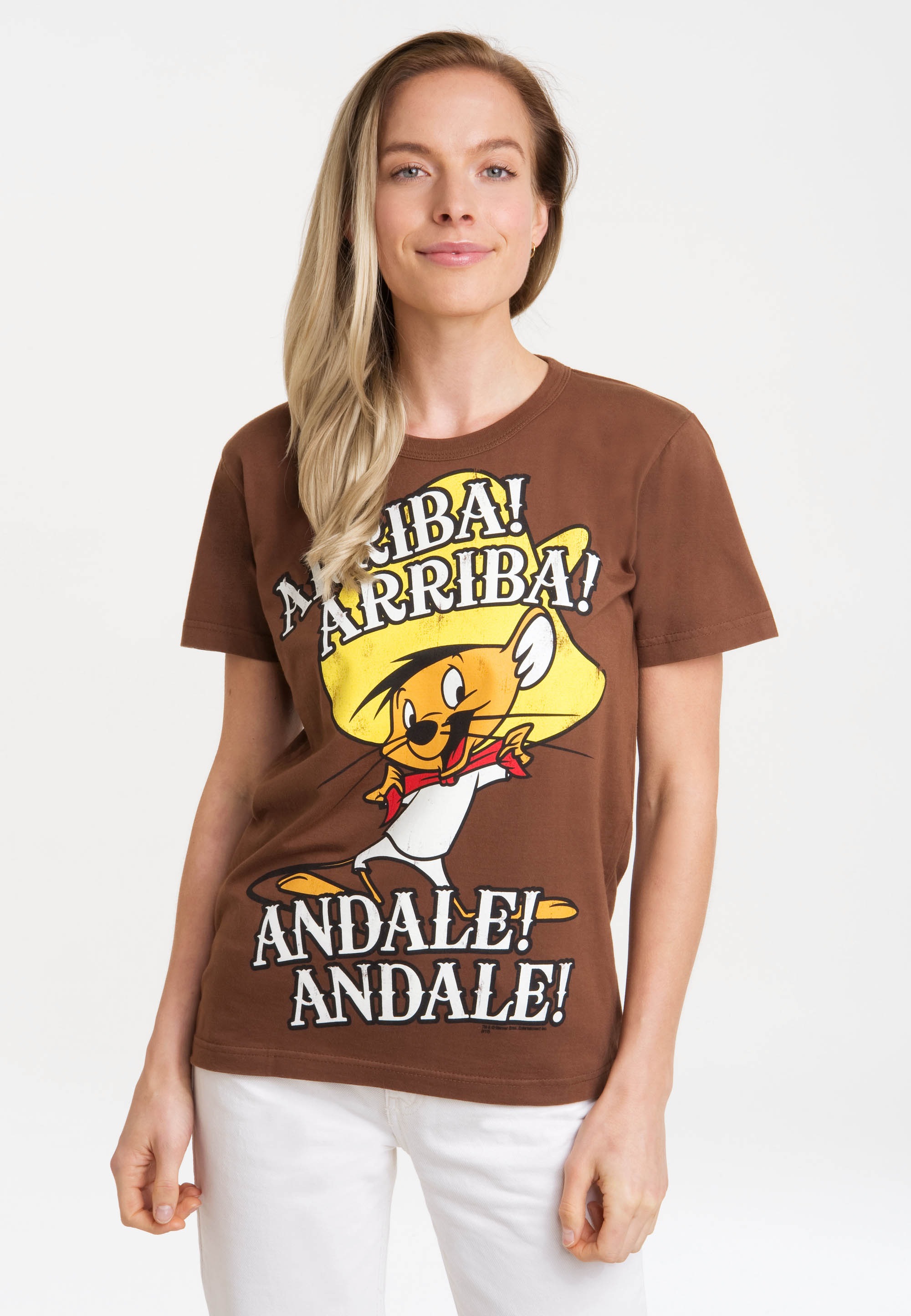 LOGOSHIRT T-Shirt »Looney Tunes - Speedy Gonzales«, mit lizenziertem Print  online bestellen | BAUR