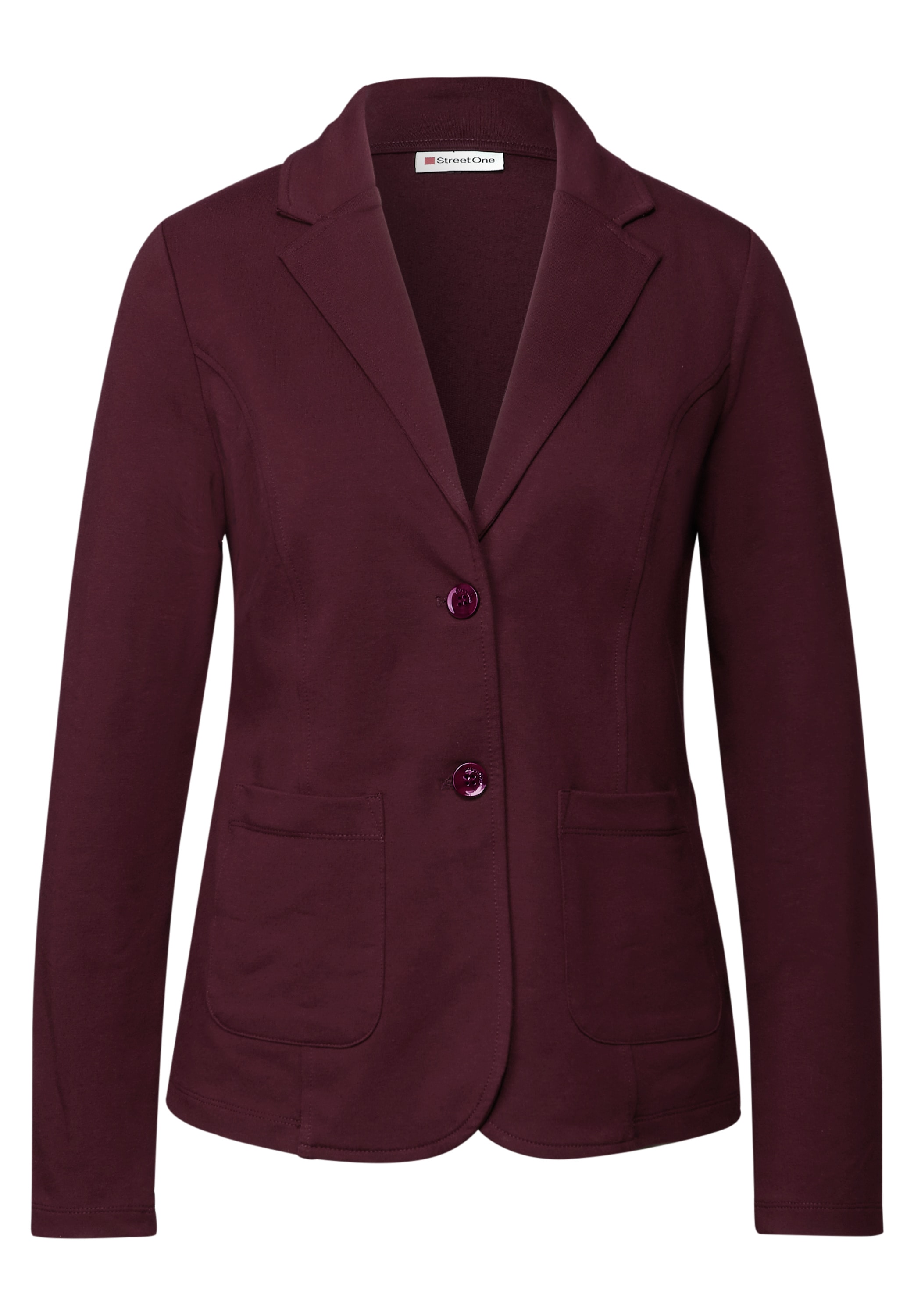 STREET ONE Kurzblazer, aus Baumwolle mit Stretchanteil