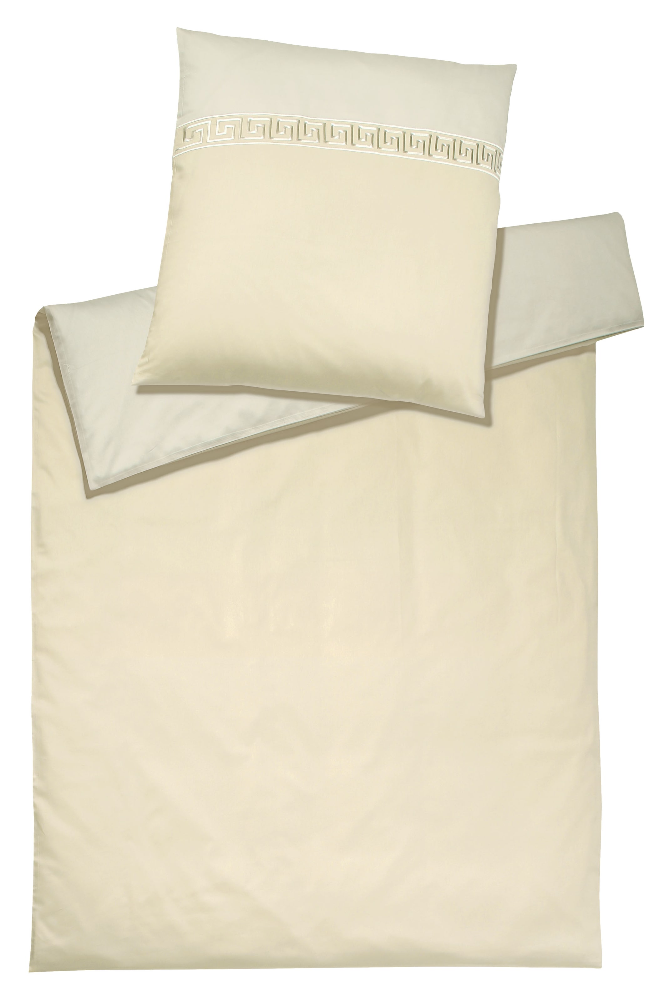 Elegante Bettwäsche "El Greco" 2 Stk. tlg. angenehmes Hautgefühl günstig online kaufen