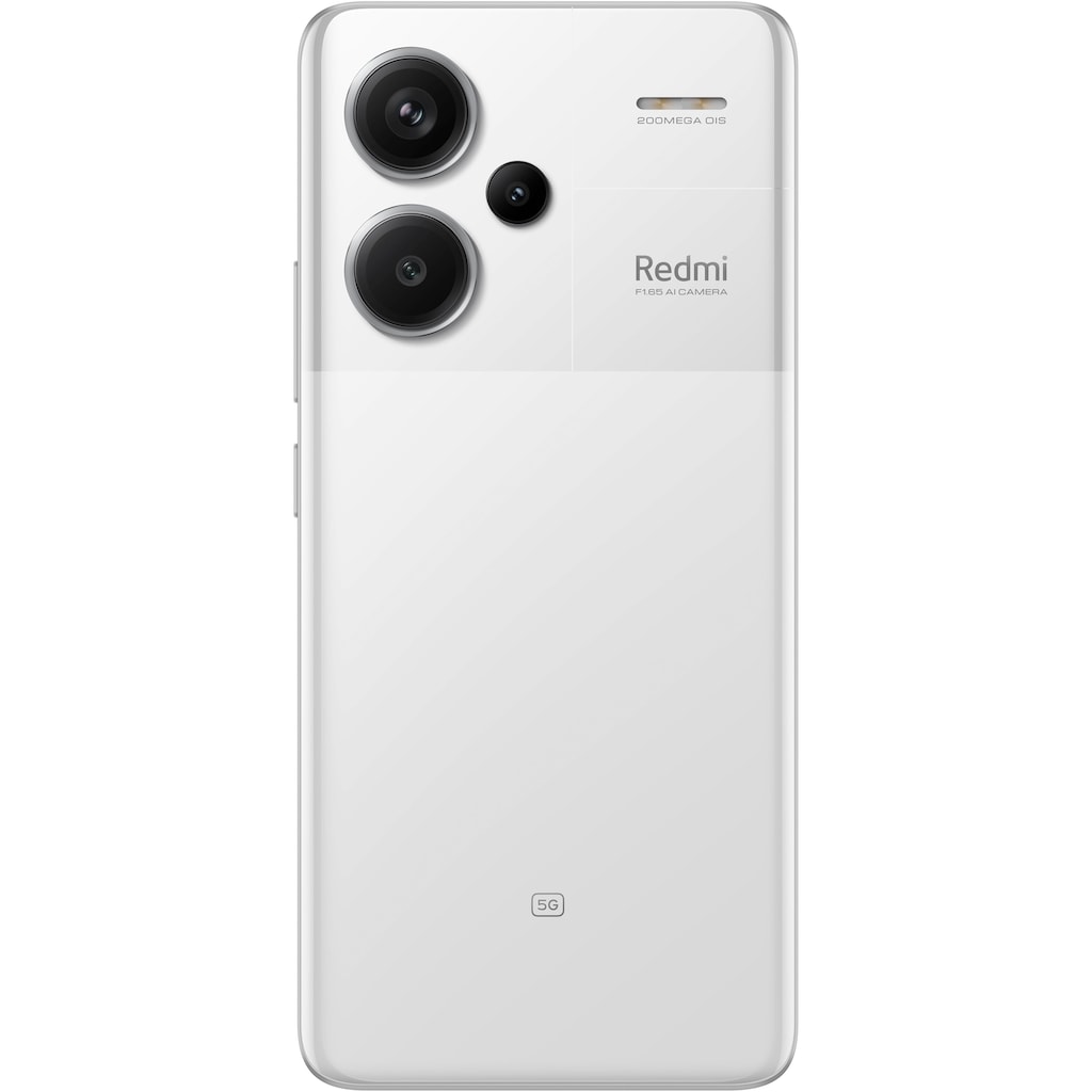 Xiaomi Smartphone »Redmi Note 13 Pro Plus 5G 512Gb«, Moonlight White, 16,94 cm/6,67 Zoll, 512 GB Speicherplatz, 200 MP Kamera