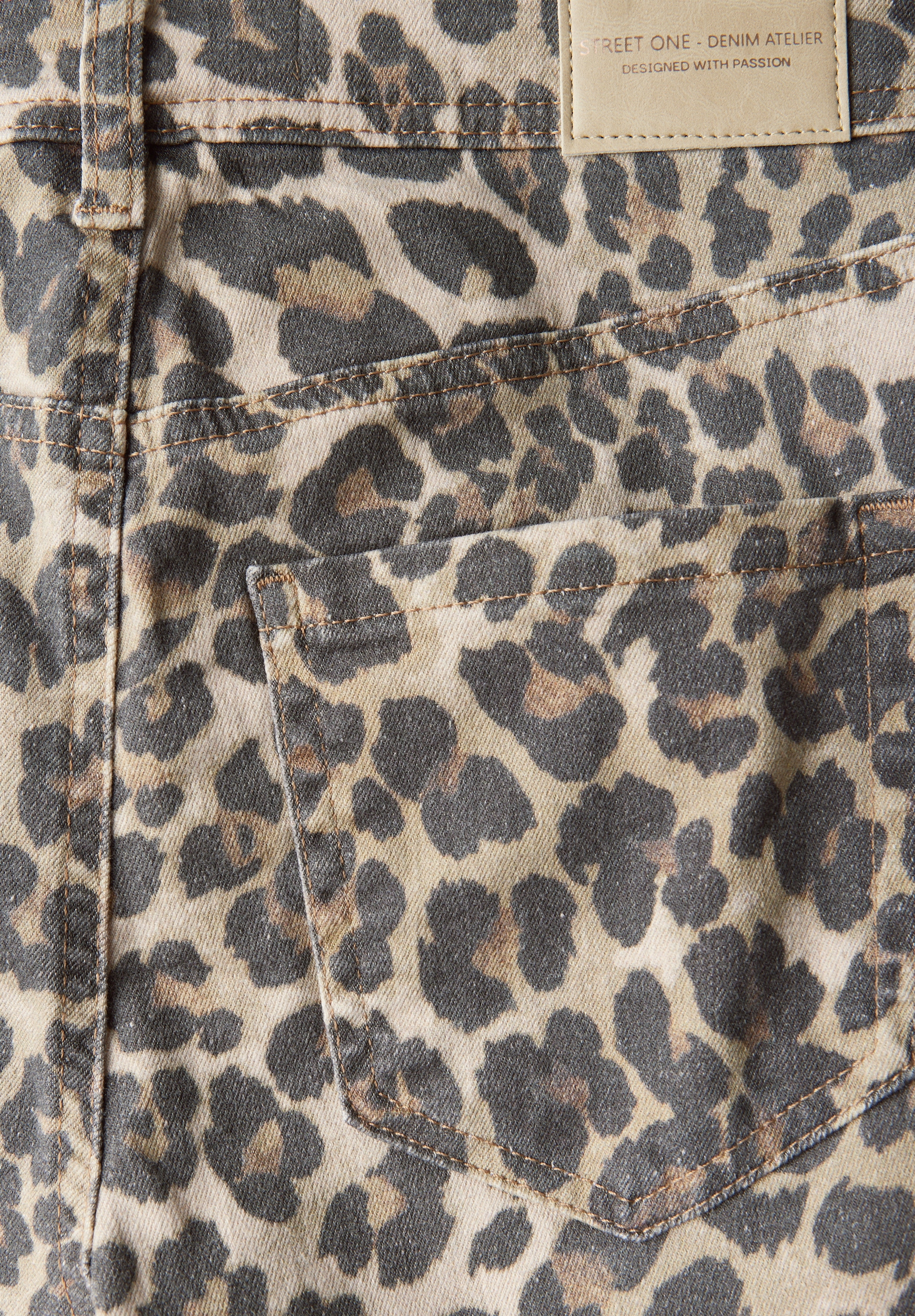 STREET ONE Comfort-fit-Jeans, High Waist