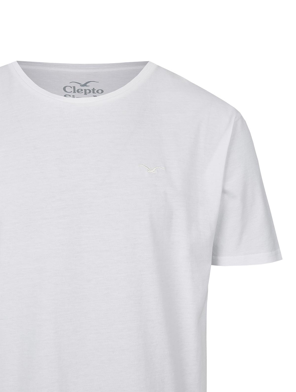 tlg.), ▷ für kleiner BAUR (1 mit Cleptomanicx T-Shirt »Ligull | Regular«, Logo-Stickerei
