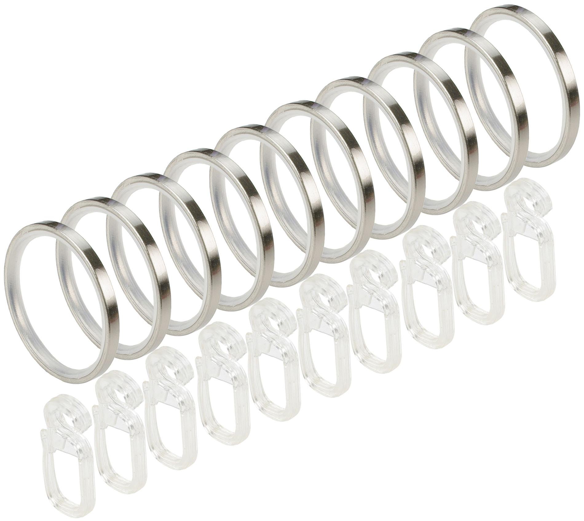 Liedeco Gardinenstange »CELKEGEL02SG2L«, 2 läufig-läufig, Fixmaß, 2-läufig im Fixmaß Ø 25 mm