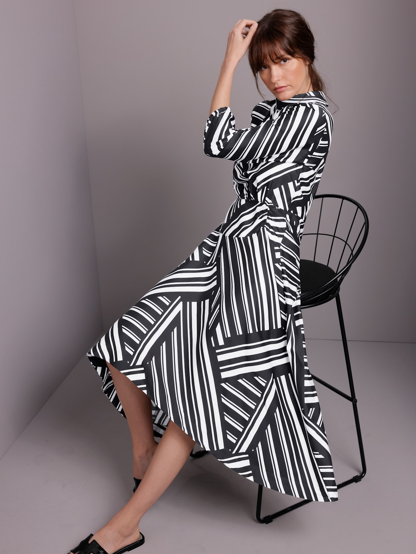 Thumbnail - CREATION L PREMIUM Druckkleid "Modal-Kleid"