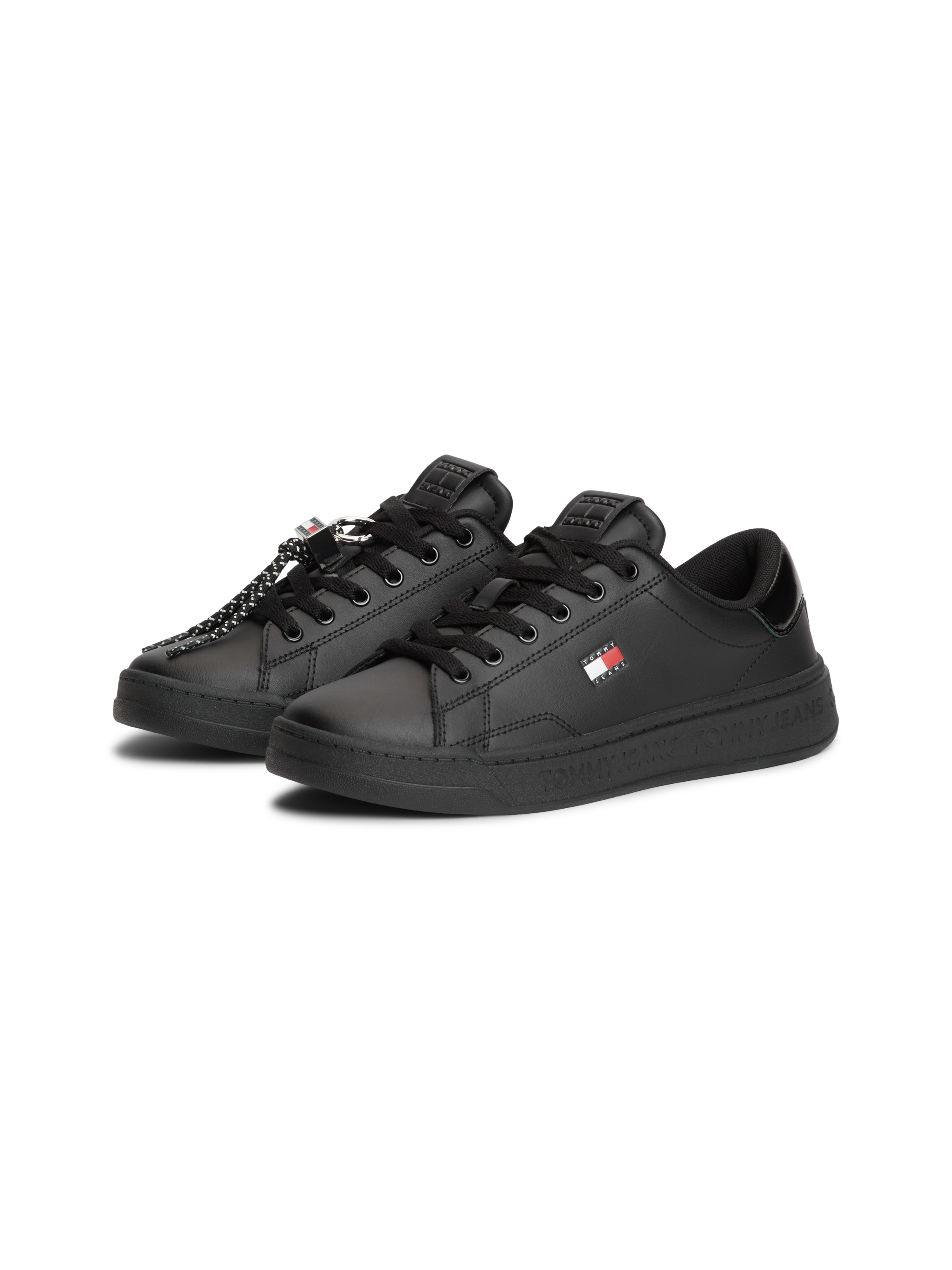 Tommy Jeans Plateausneaker »TJW LOGO SNEAKER«  Schnürer, Freizeitschuh, Halbschuh mit Label Flagge