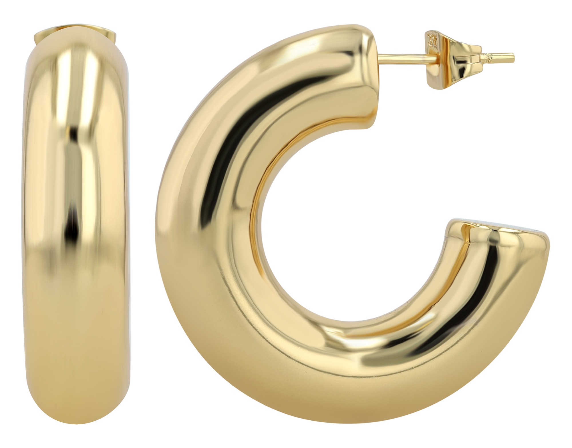 Adelia´s Paar Ohrhänger "Ohrringe – Ohrstecker aus Edelstahl" Perfekt als Geschenk zum Jubiläum