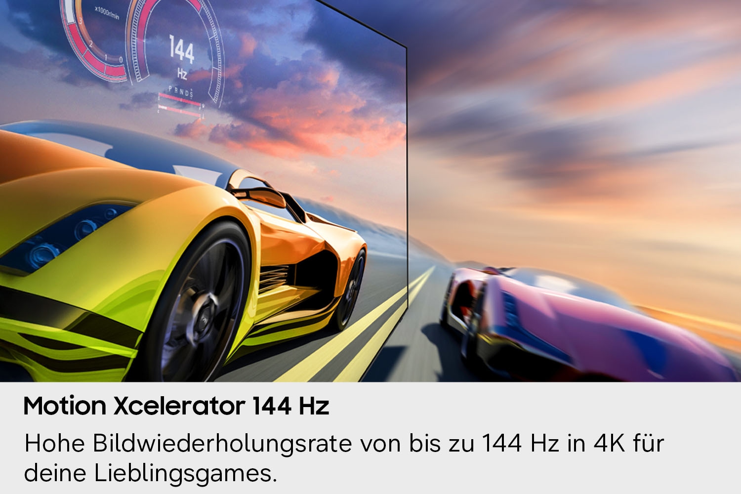 Samsung QLED-Fernseher »GQ55QN80HAU« 138 cm/55 ″ Smart-TV Real QLED Mini-LEDs, Motion Xcelerator 144 Hz, Gaming Hub, Dolby Atmos