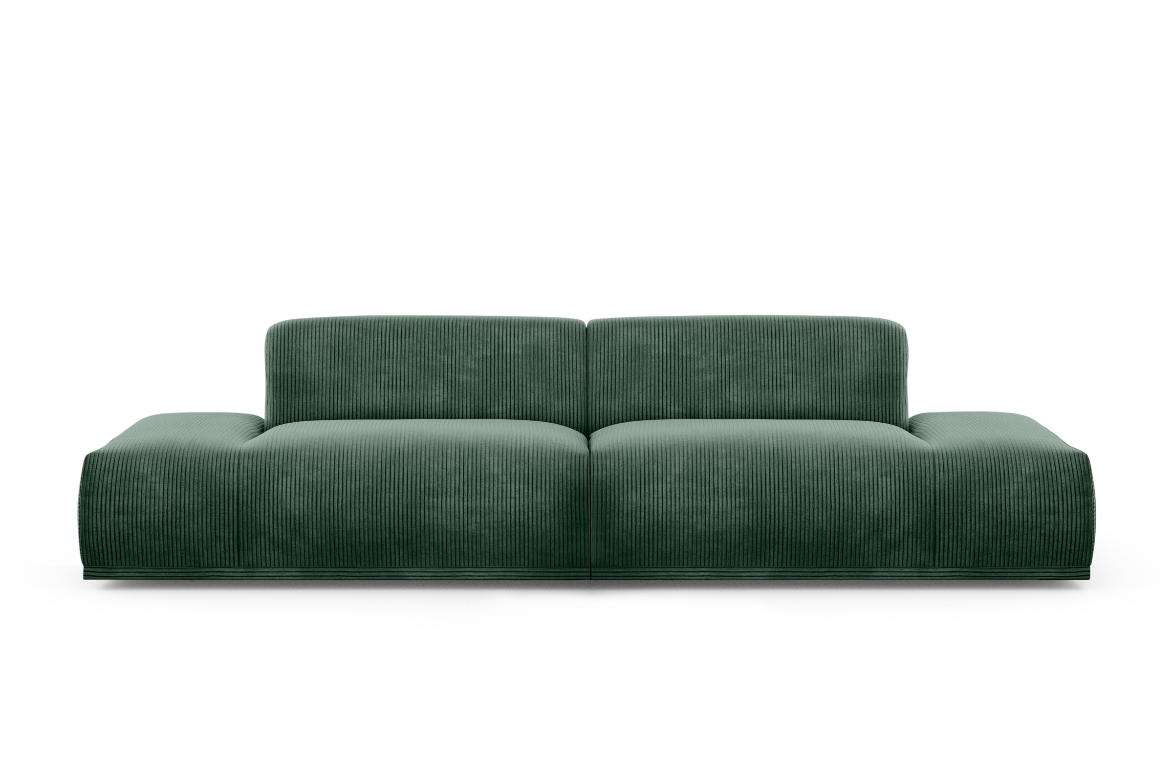 TRENDMANUFAKTUR Big-Sofa »Braga, toller Sitzkomfort, Designsofa«, in moderner Optik, mit hochwertigem Kaltschaum