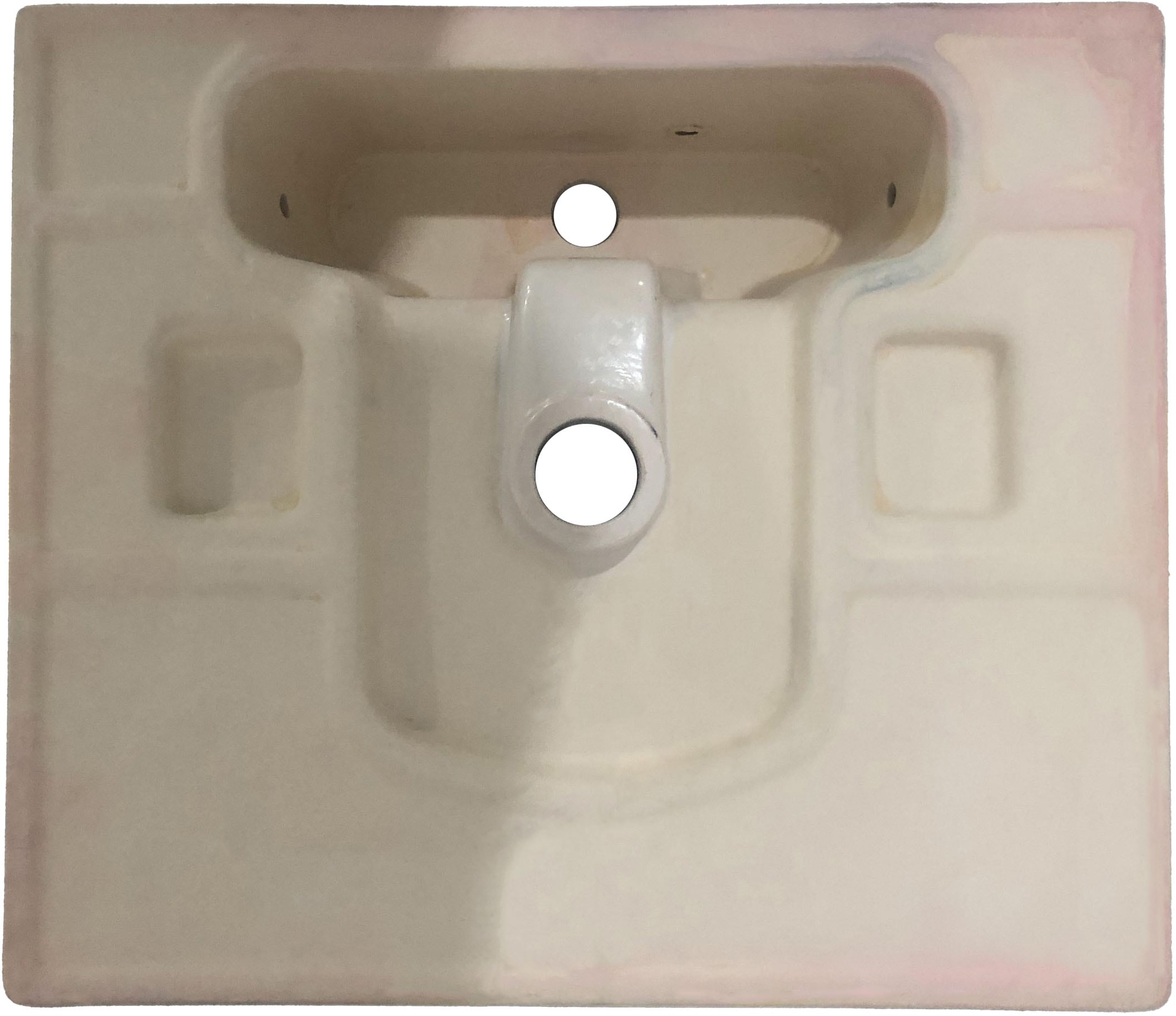 welltime Aufsatzwaschbecken »Pesante«, NANO Glasur