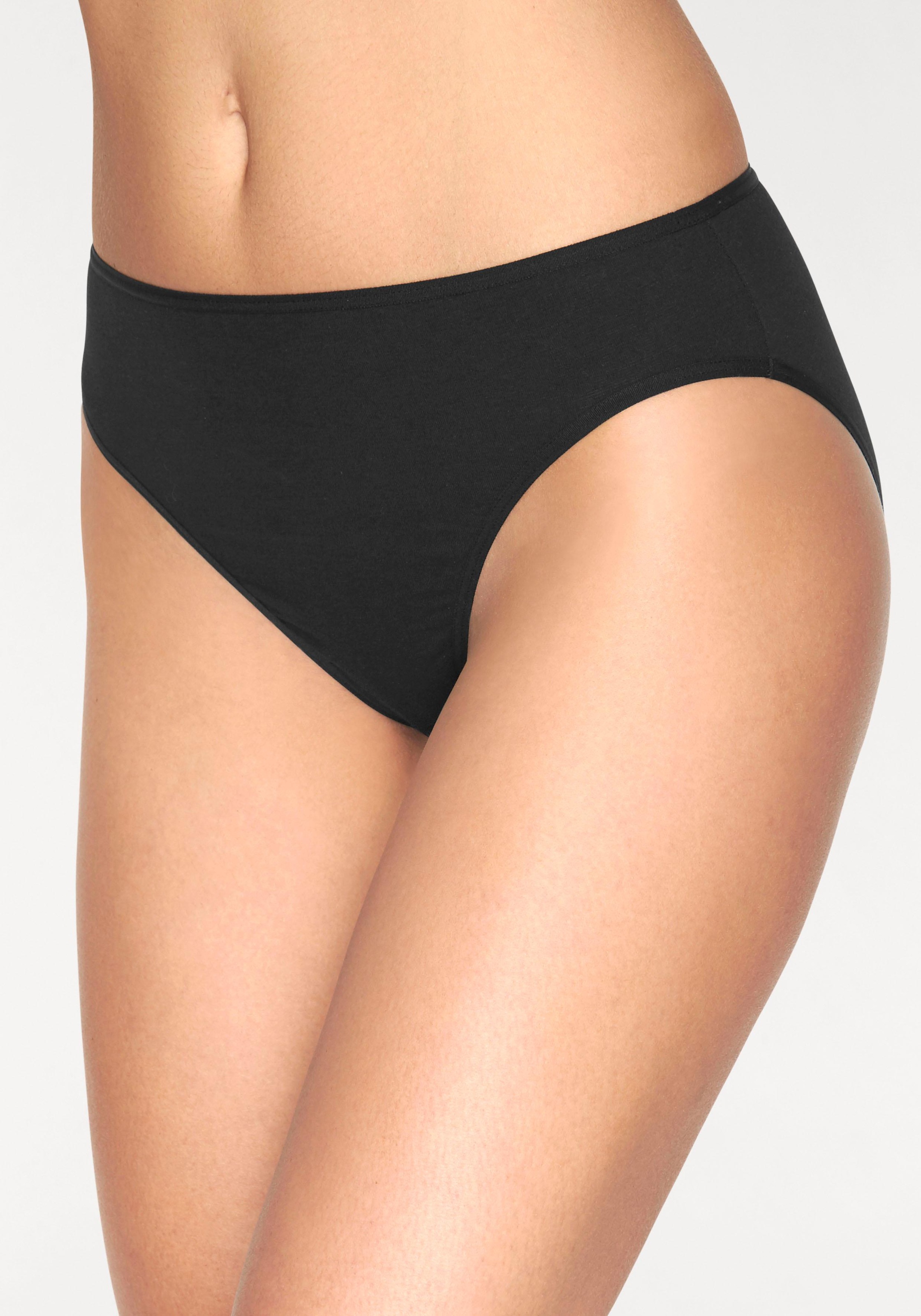 petite fleur Bikinislip, (10er-Pack), aus elastischer Baumwolle günstig online kaufen