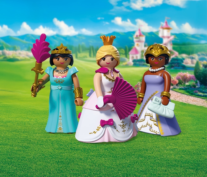 Playmobil® Konstruktions-Spielset »Drei Prinzessinnen (72055), Princess« Made in Europe