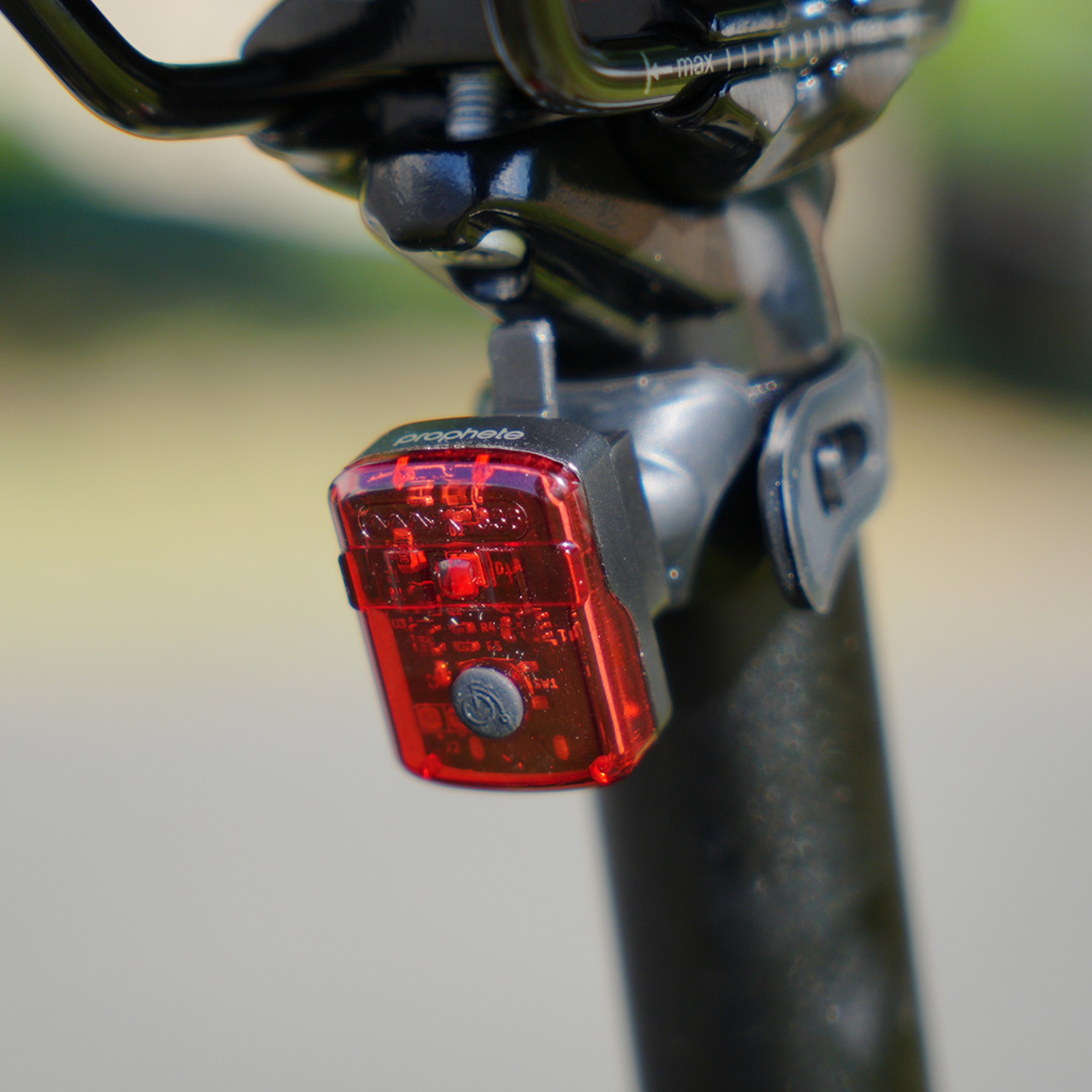 Prophete Fahrradbeleuchtung »LED Akku Beleuchtungsset 70 Lux«