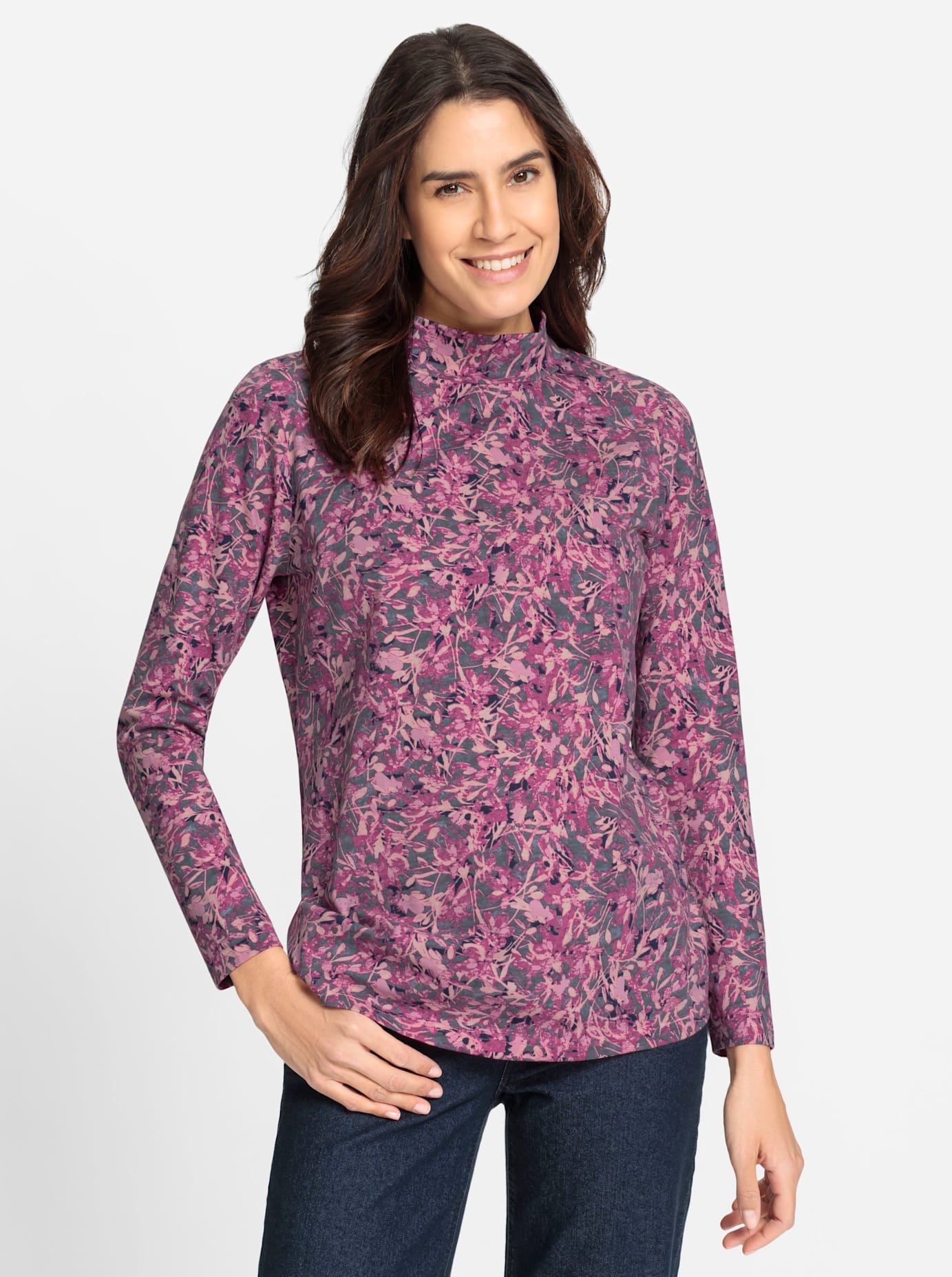 Inspirationen Langarmshirt »Shirt«, (1 tlg.)