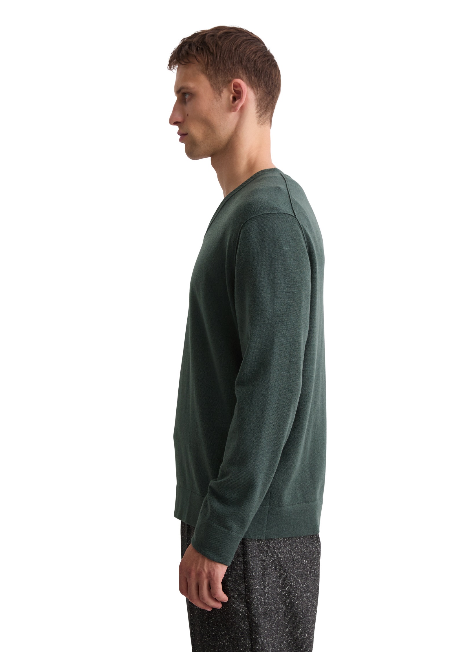 Marc OPolo V-Ausschnitt-Pullover "aus weicher Merinowolle" günstig online kaufen