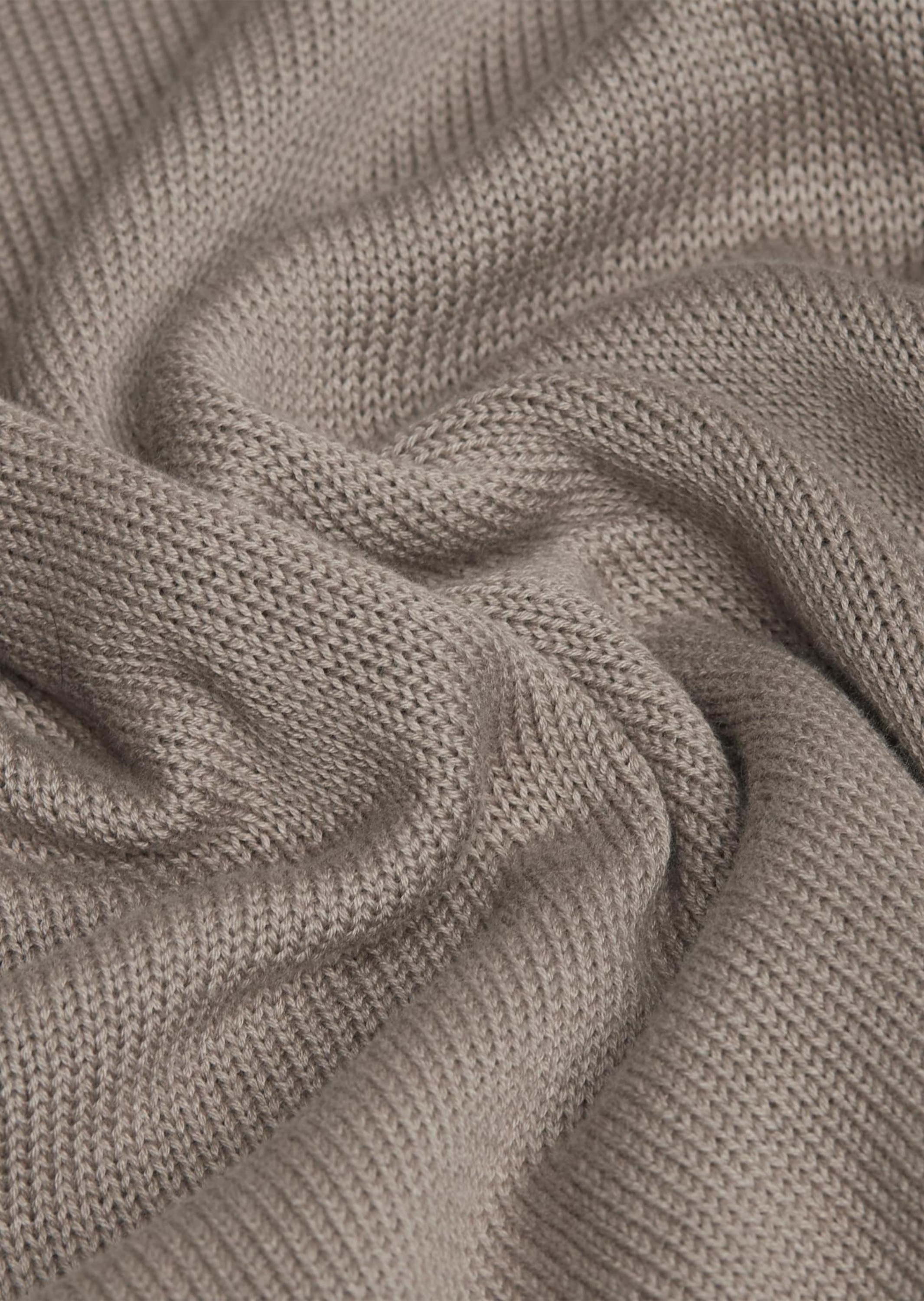 GOLDNER Strickpullover »Kurzgröße Pullover mit leichten U-Boot-Ausschnitt«