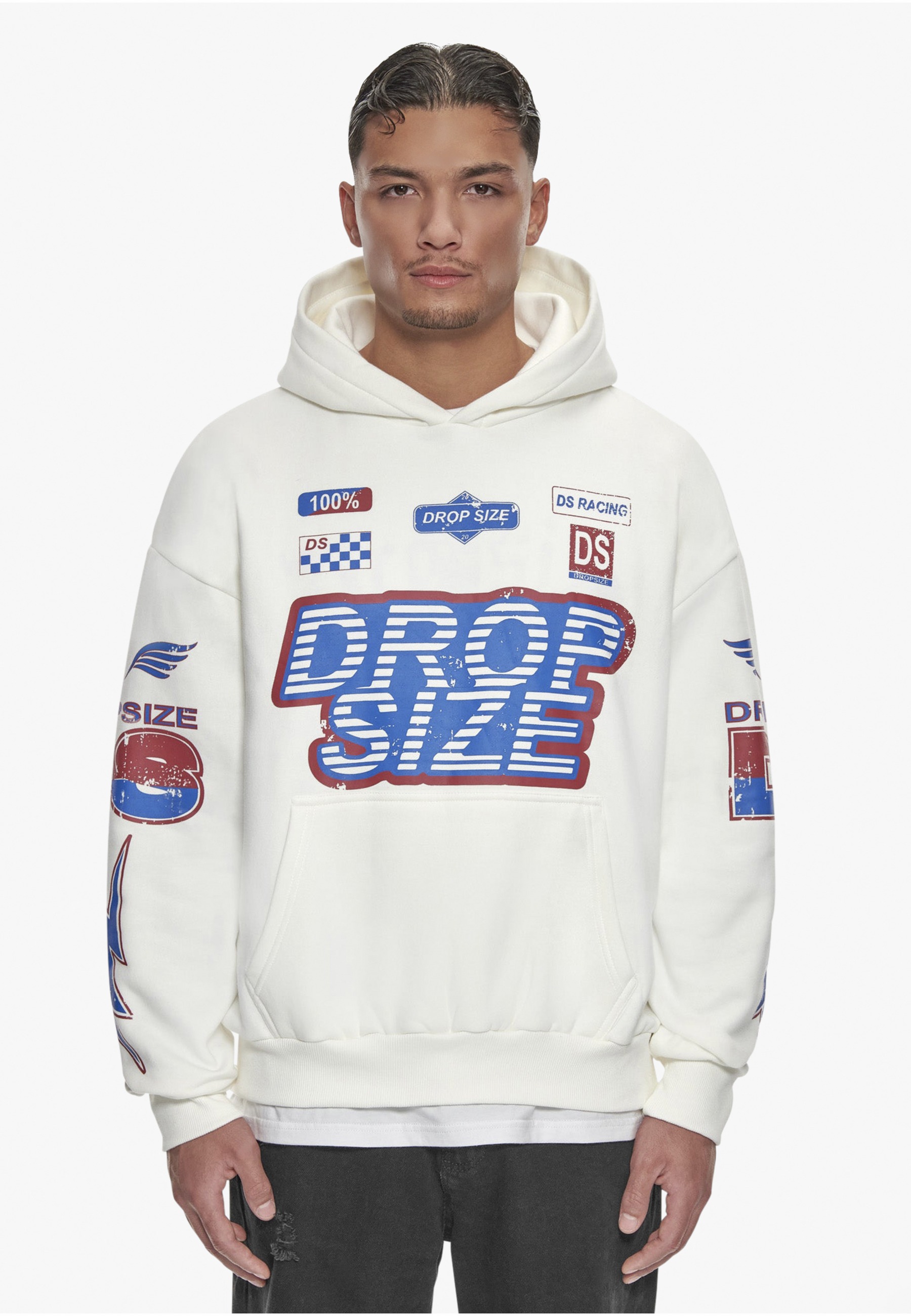Dropsize Kapuzensweatshirt »Dropsize Herren Dropsize Heavy Oversize Racing Hoodie«, 1 Stk.
