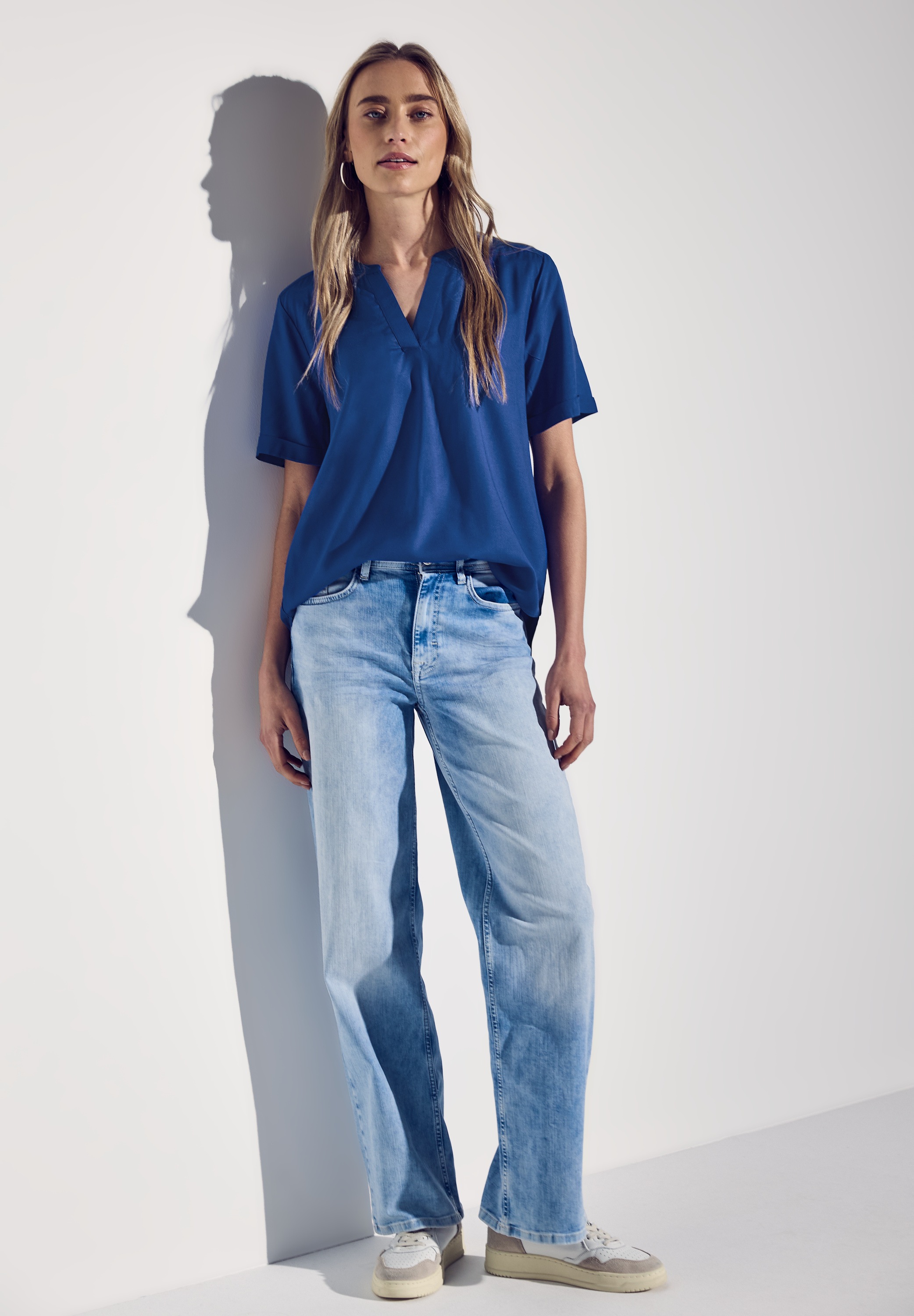 STREET ONE Shirtbluse, aus softer Viskose