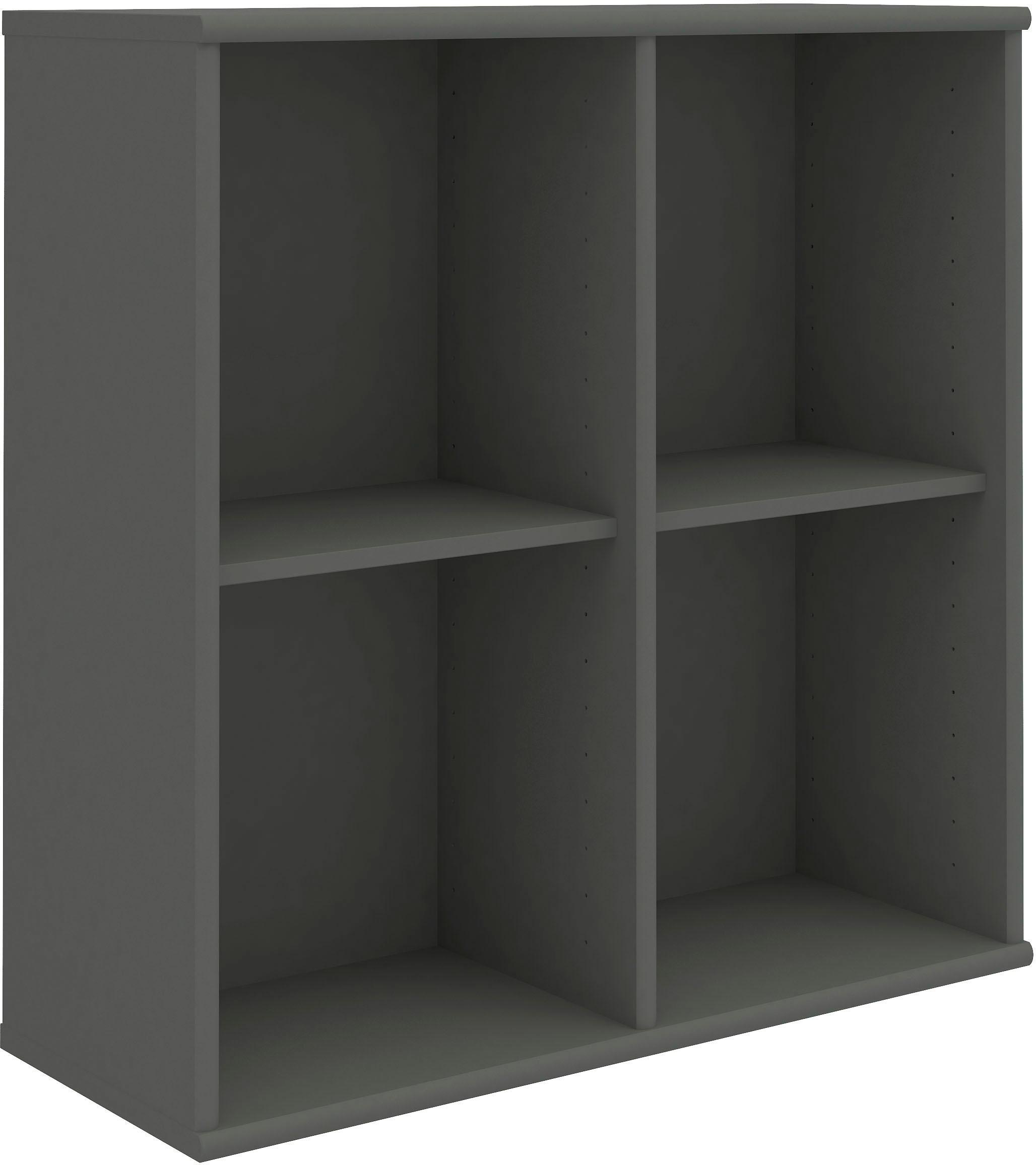 Hammel Furniture Regal »Mistral, Hochwertig Hängeregal, Wandregal, Verstellbar Einlegeböden«, B:70 cm, T:27 cm, anpassungsbar Designmöbel