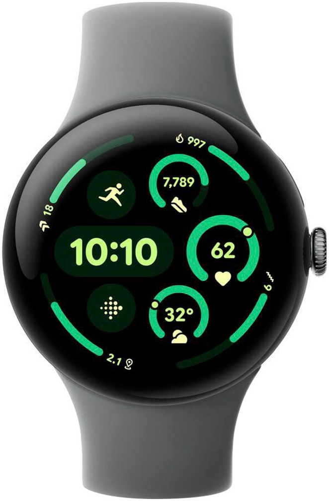 Google Smartwatch »Pixel Watch 3 45mm LTE«, (4,5 cm / 1.77 Zoll), Watch OS 5, 32 GB,)