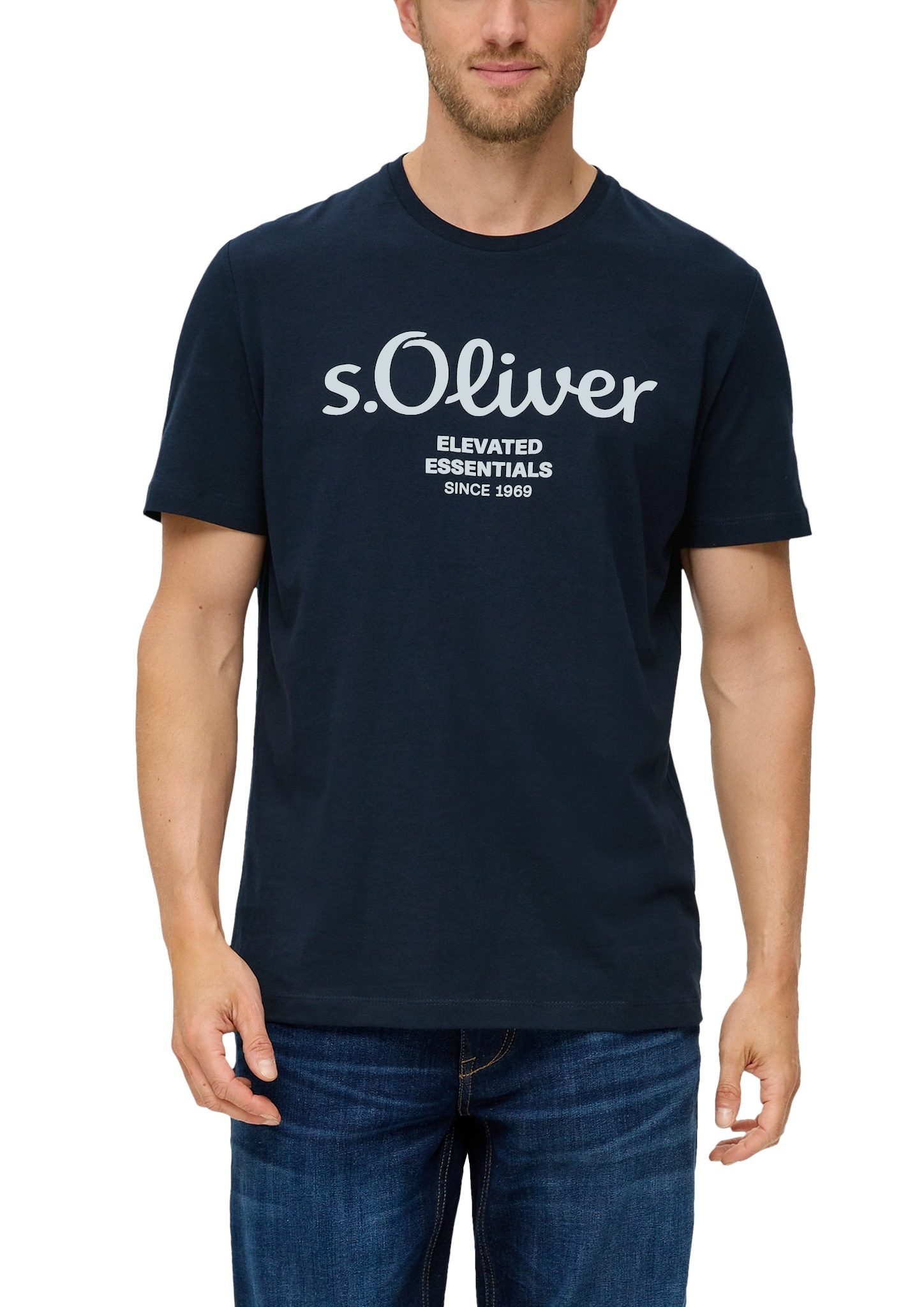 s.Oliver T-Shirt mit Logo-Print günstig online kaufen