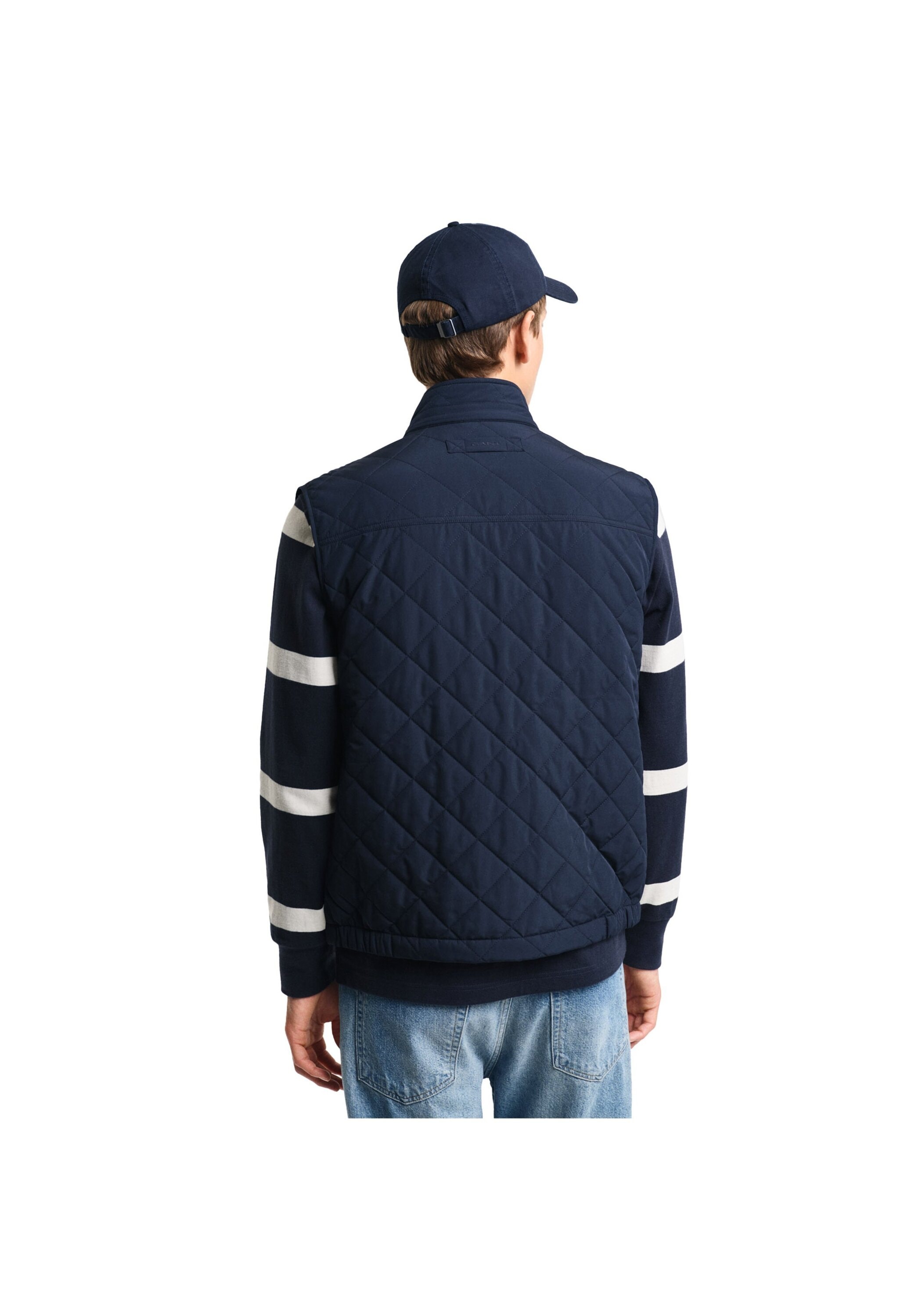Gant Steppweste »Steppweste QUILTED WINDCHEATER VEST«, (1 tlg.)
