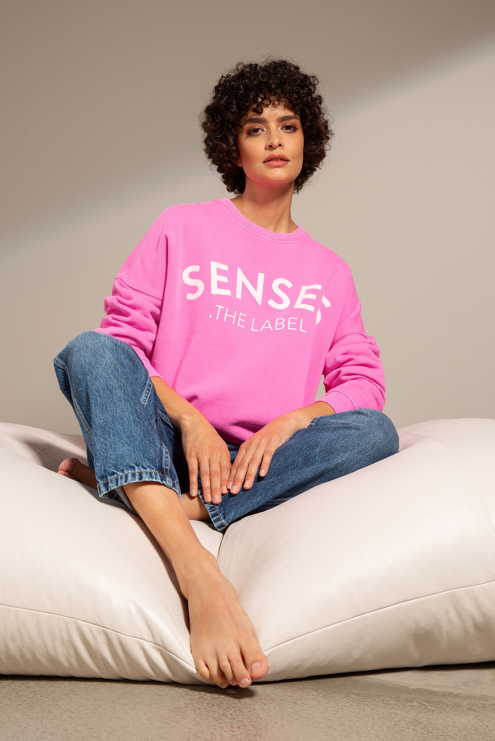SENSES.THE LABEL Sweater, aus Baumwolle günstig online kaufen
