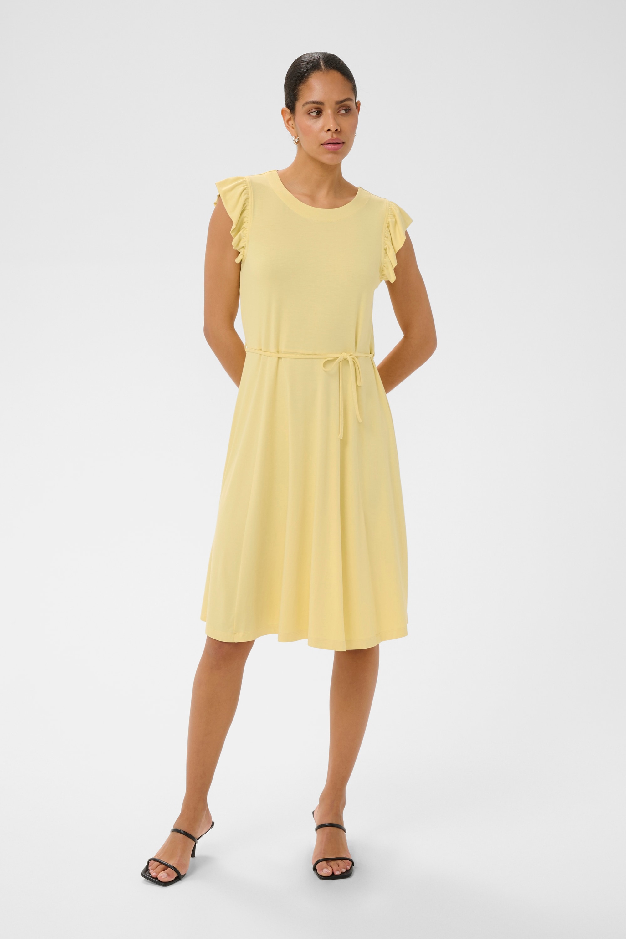 KAFFE Midikleid »Damen Kleid KAbella«
