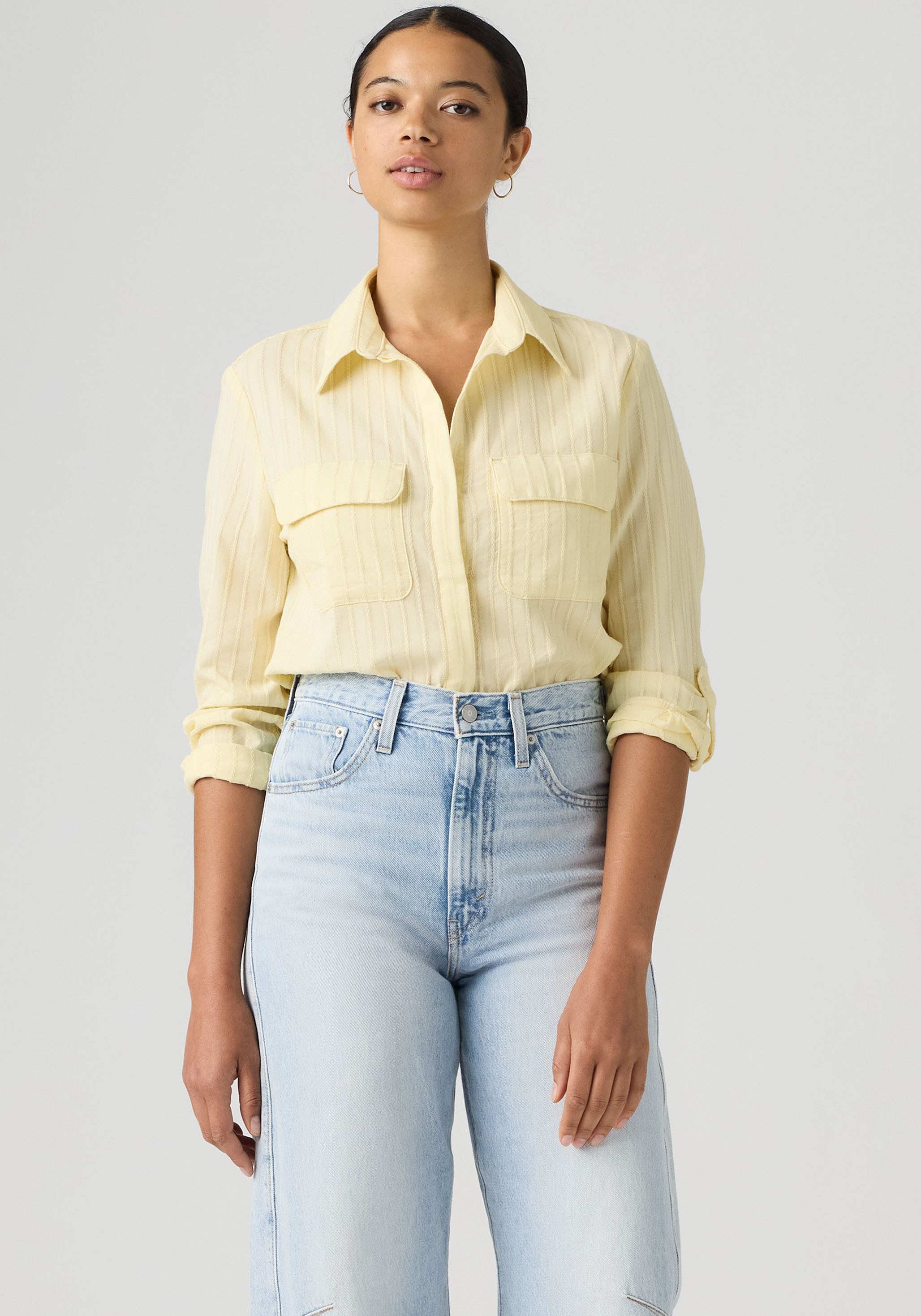 Levis Hemdbluse Krempelärmel mit Riegel