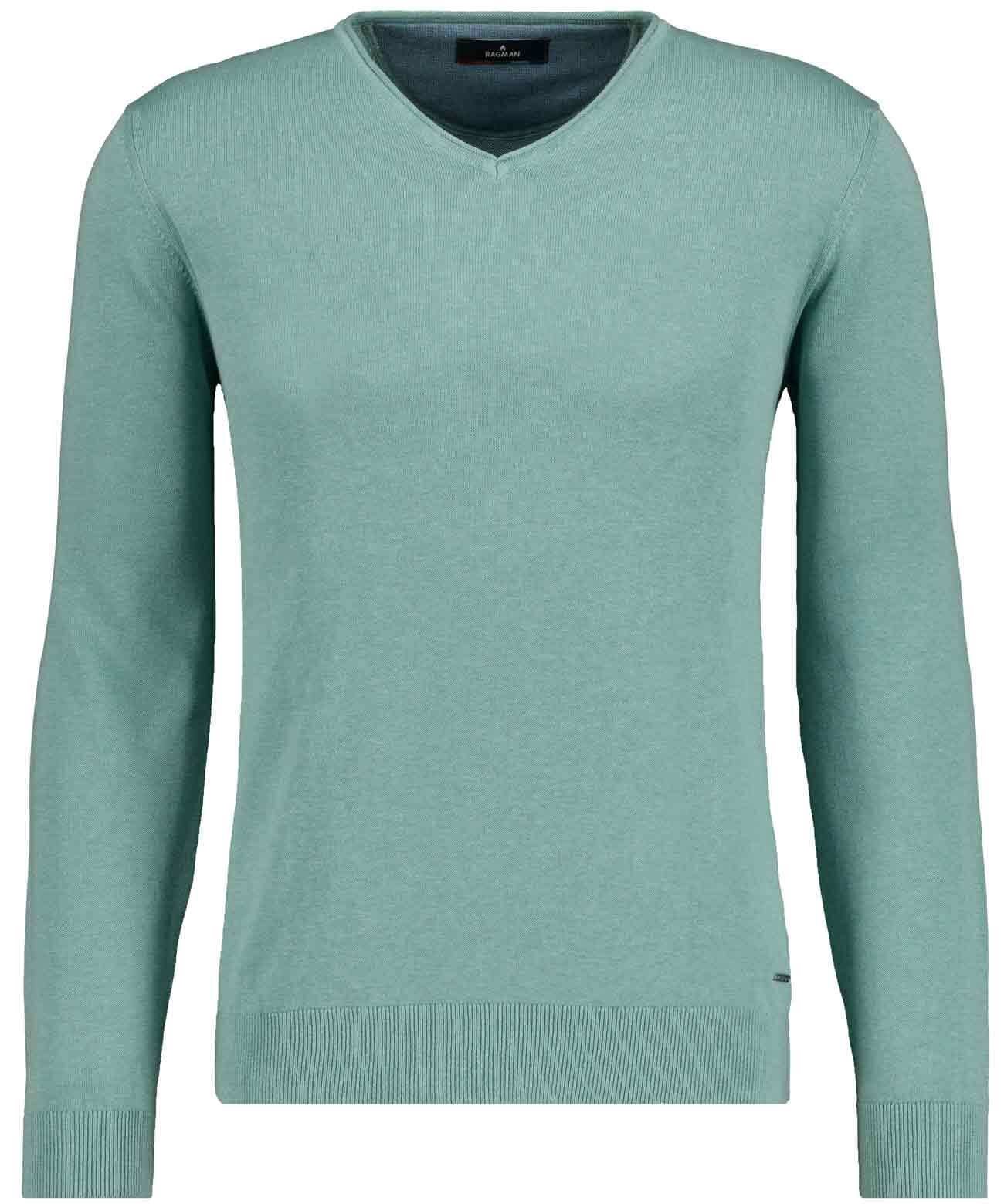 RAGMAN V-Ausschnitt-Pullover