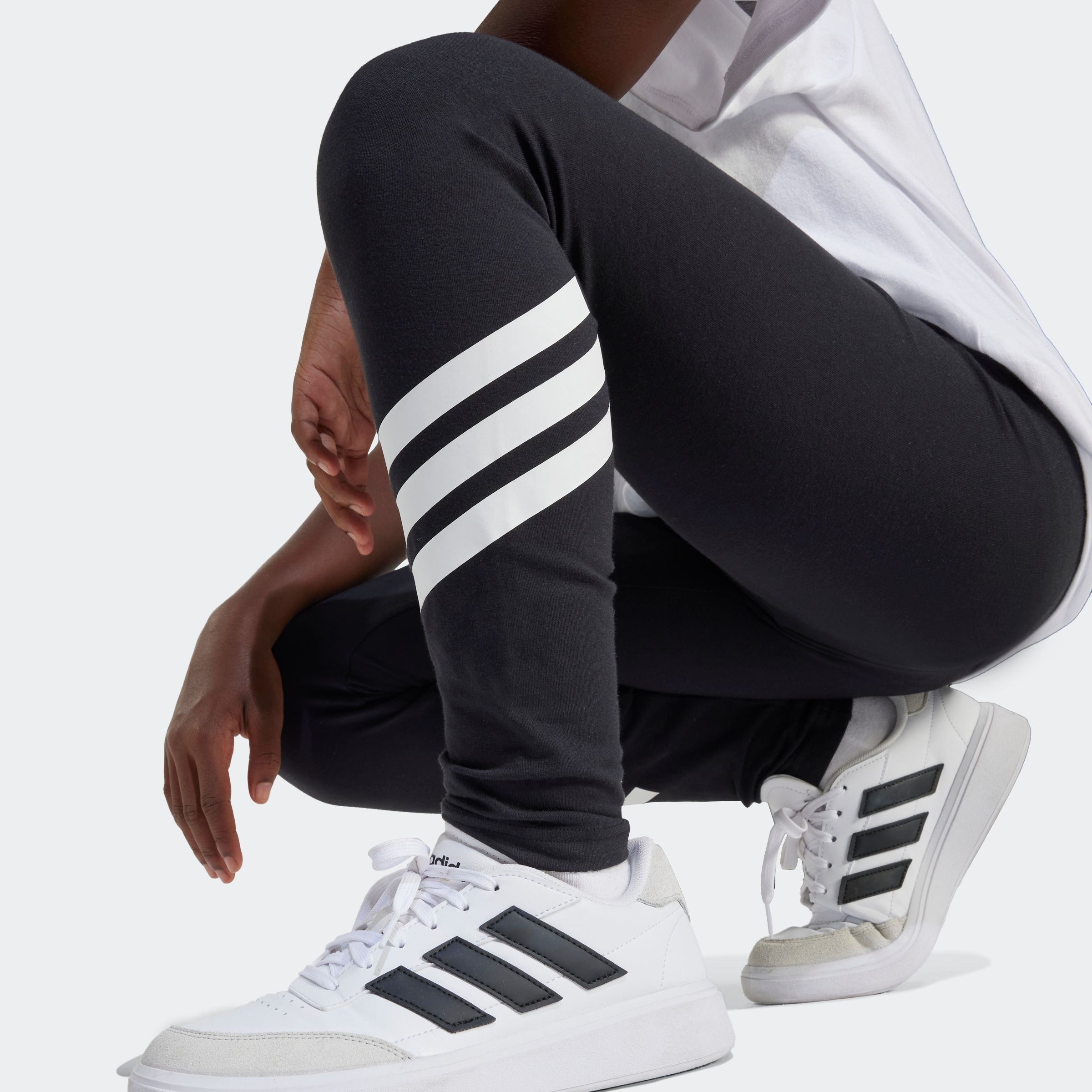 adidas Sportswear Leggings »JG FI 3S LEG«, (1 tlg.)