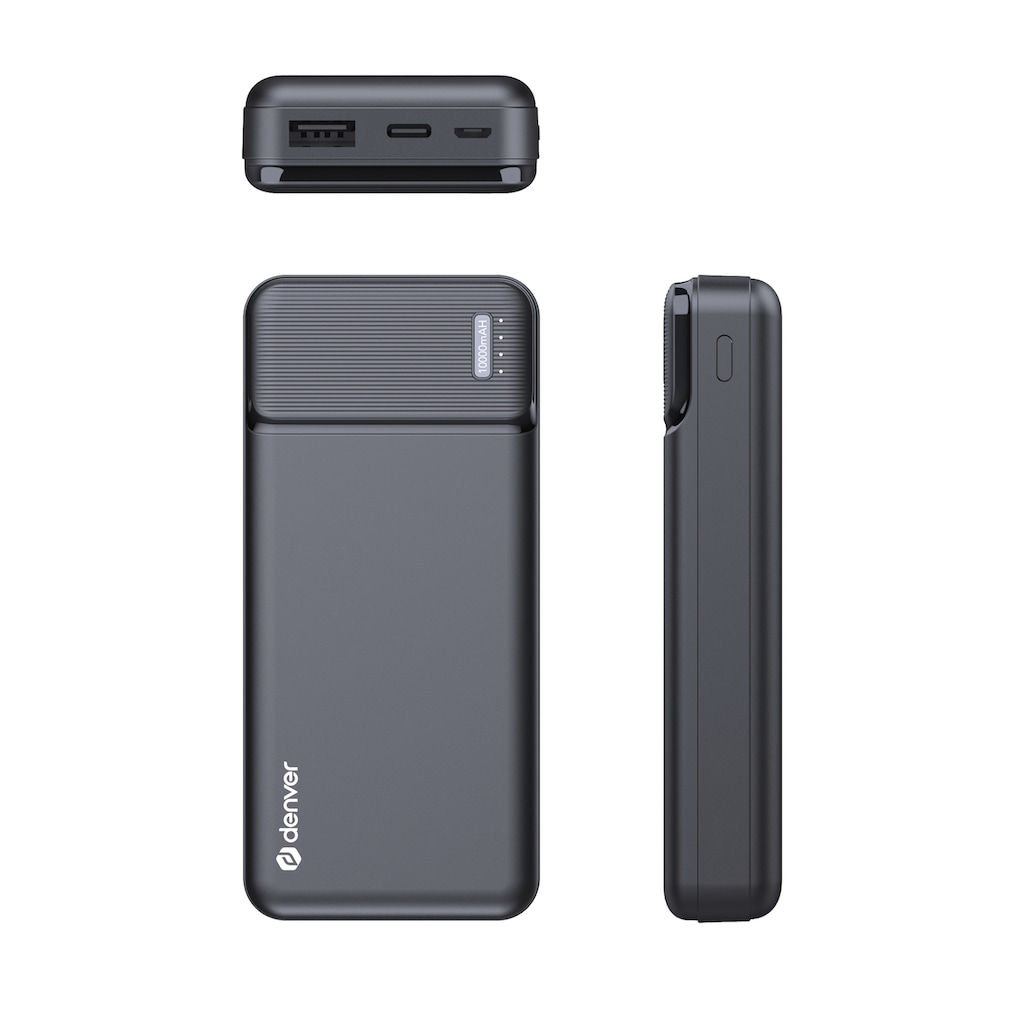 Denver Powerbank »PBS-10007«, Denver PBS-10007 Powerbank, 10000 mAh, 5 V