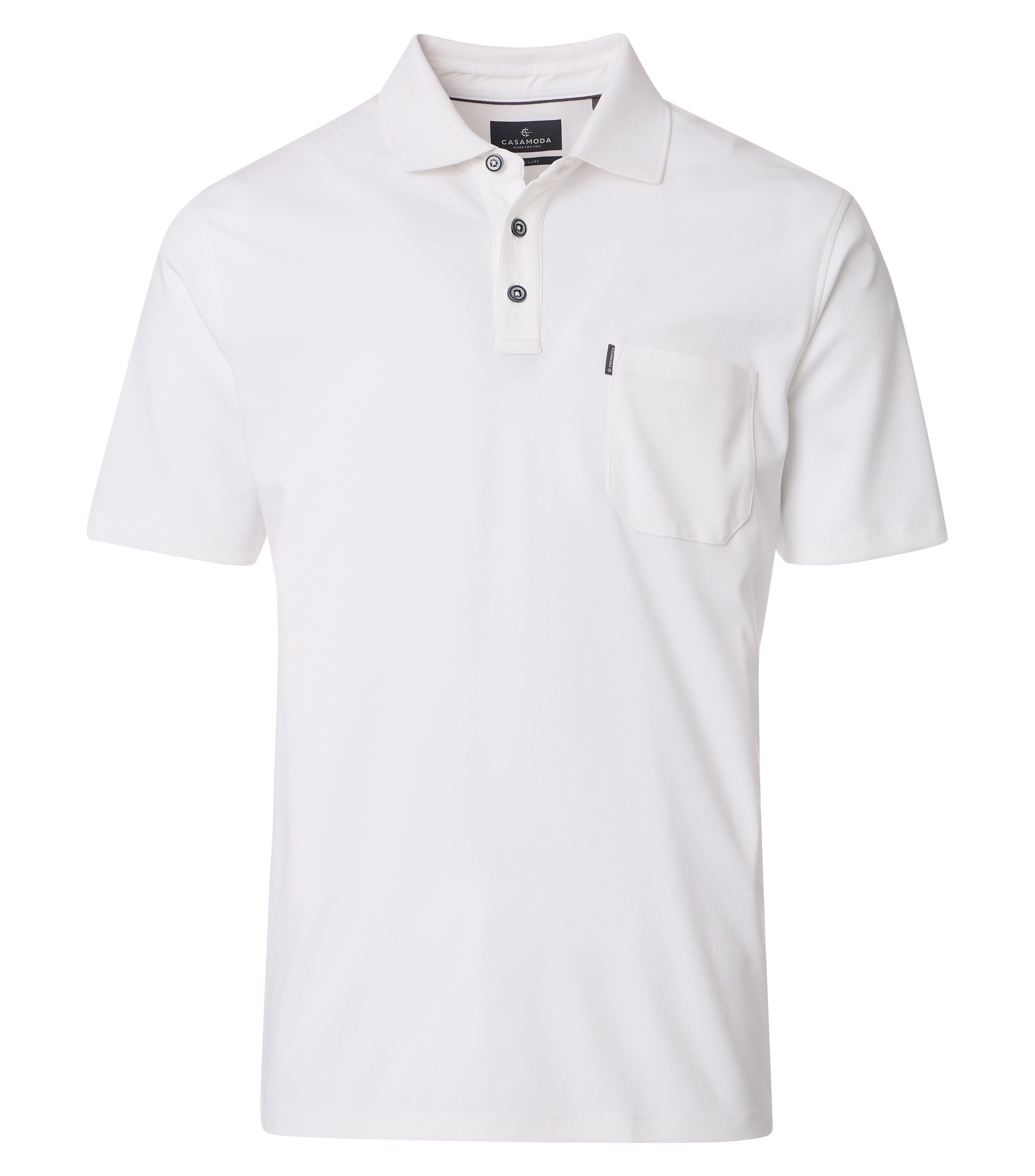 CASAMODA Poloshirt "CASAMODA Polo-Shirt uni" günstig online kaufen
