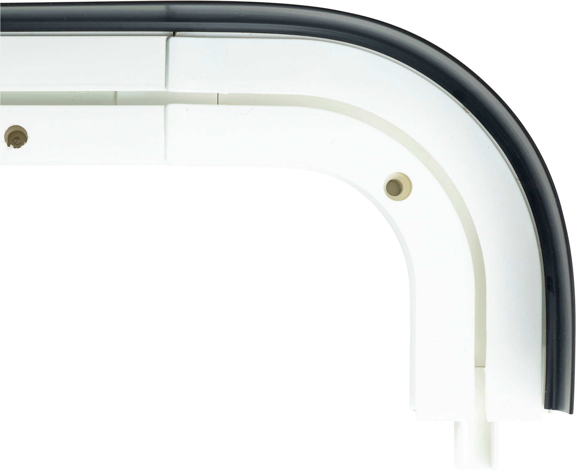 Thumbnail - SN DECO GROUP Vorhangschiene "SH1" 1 läufig-läufig Fixmaß Set 1-läufig, inkl. Rundbögen, Blende 7,5 cm, vorgebohrt, Inne...