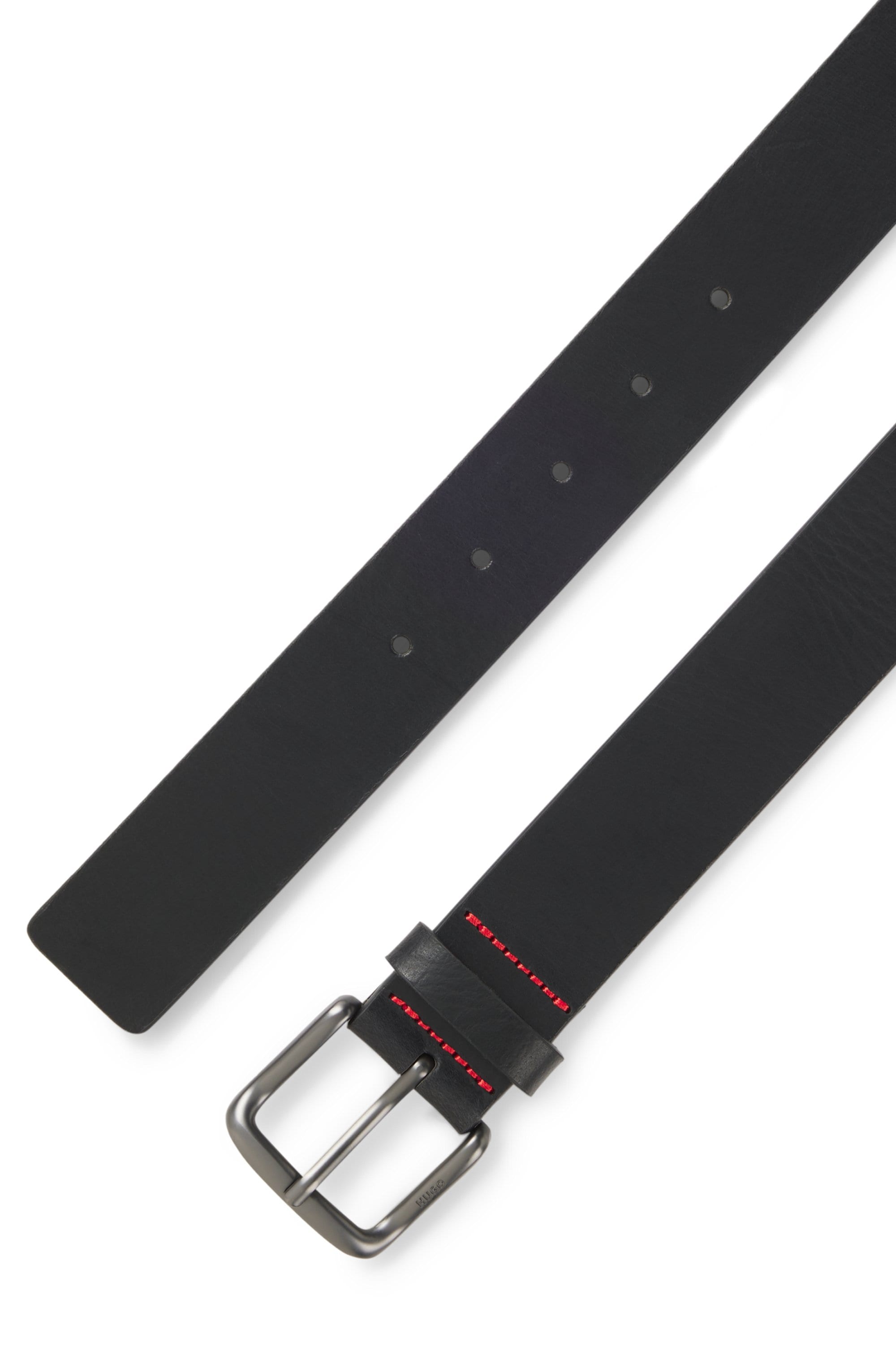 HUGO Ledergürtel »Geffrey Sz35« aus Büffelleder, MADE IN ITALY