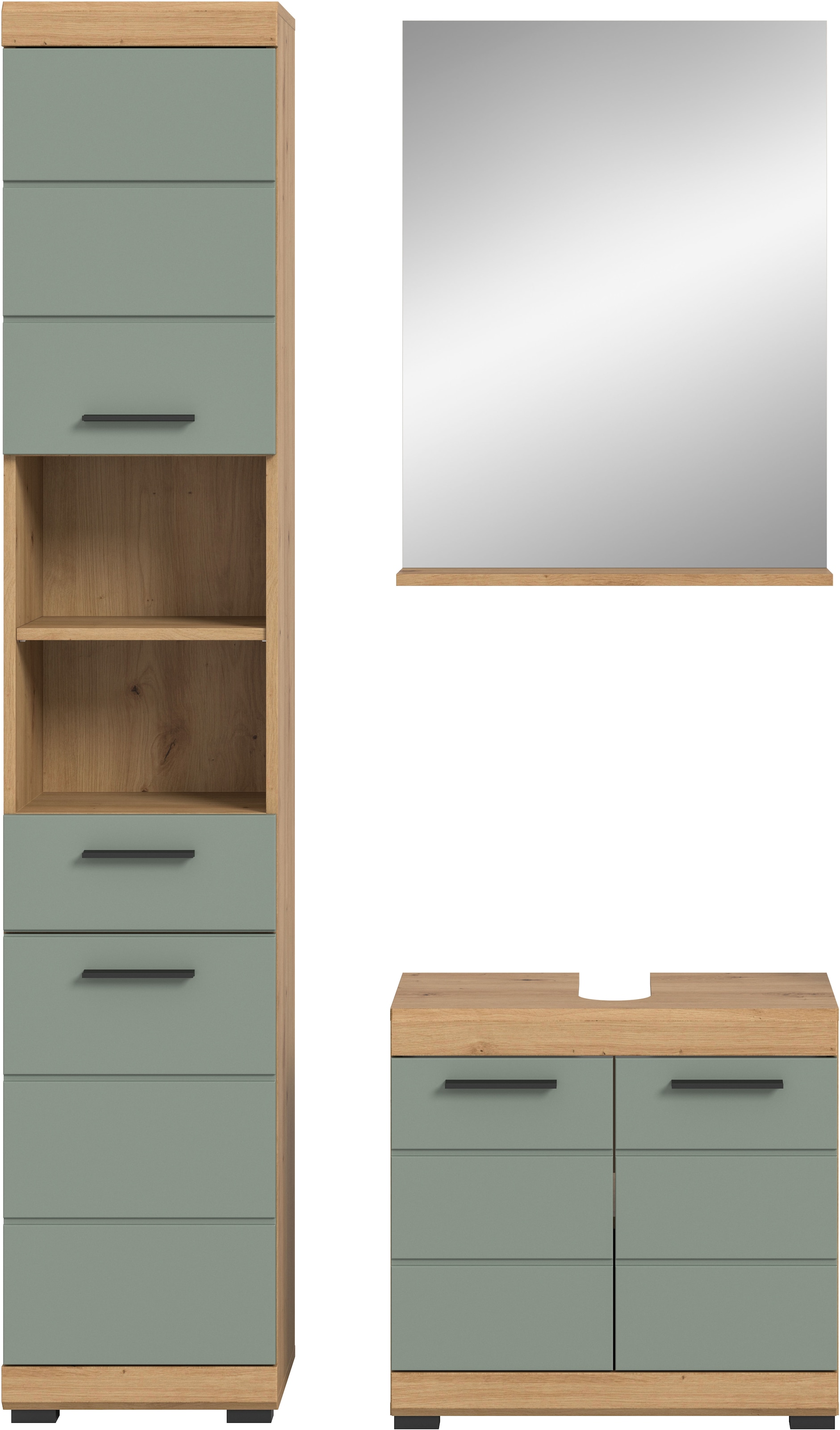 INOSIGN Badmöbel-Set "Siena, 3 teilig, bestehend aus:" Set, TOPSELLER, 3 St günstig online kaufen