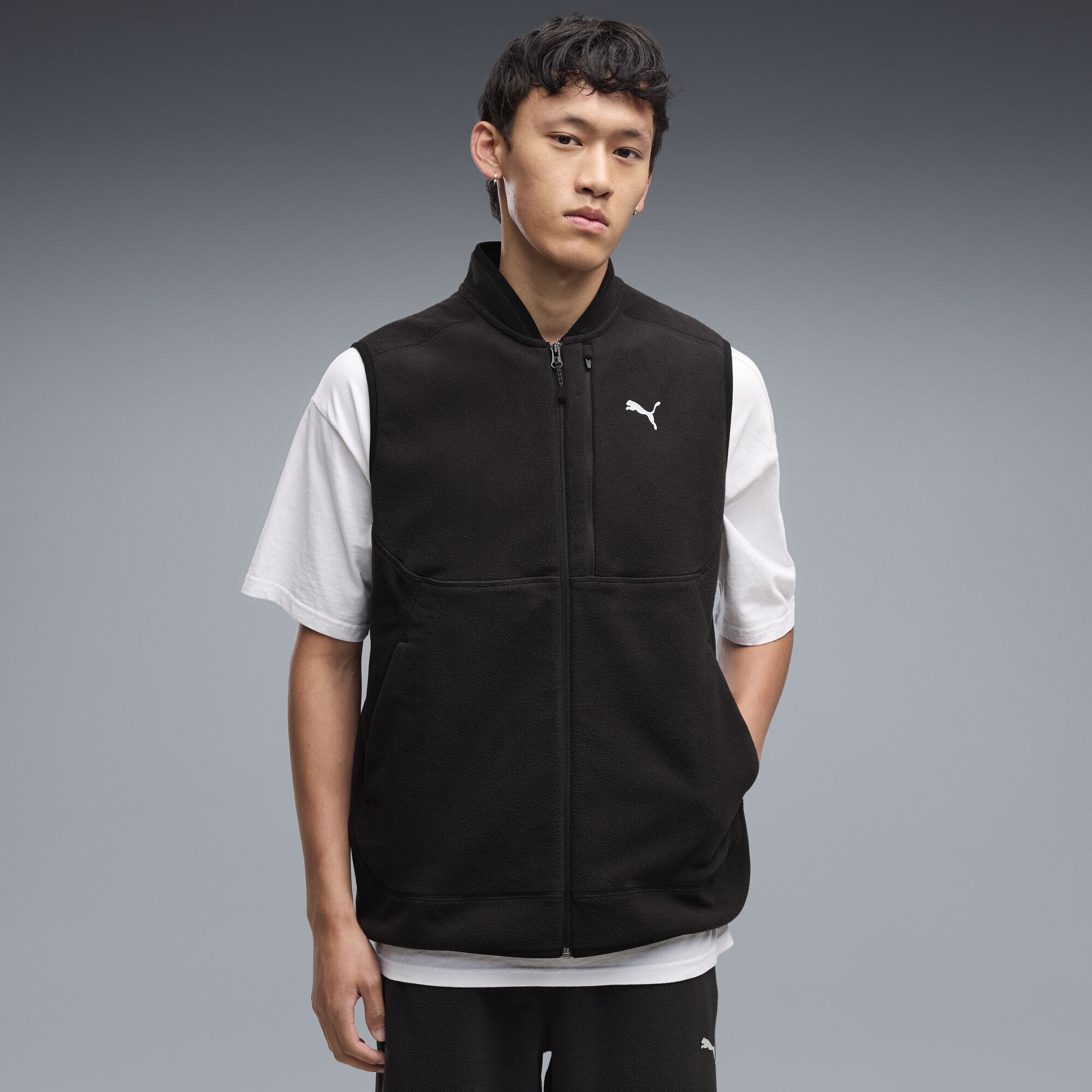 PUMA Funktionsjacke »PUMATECH Polarfleece Weste Herren«