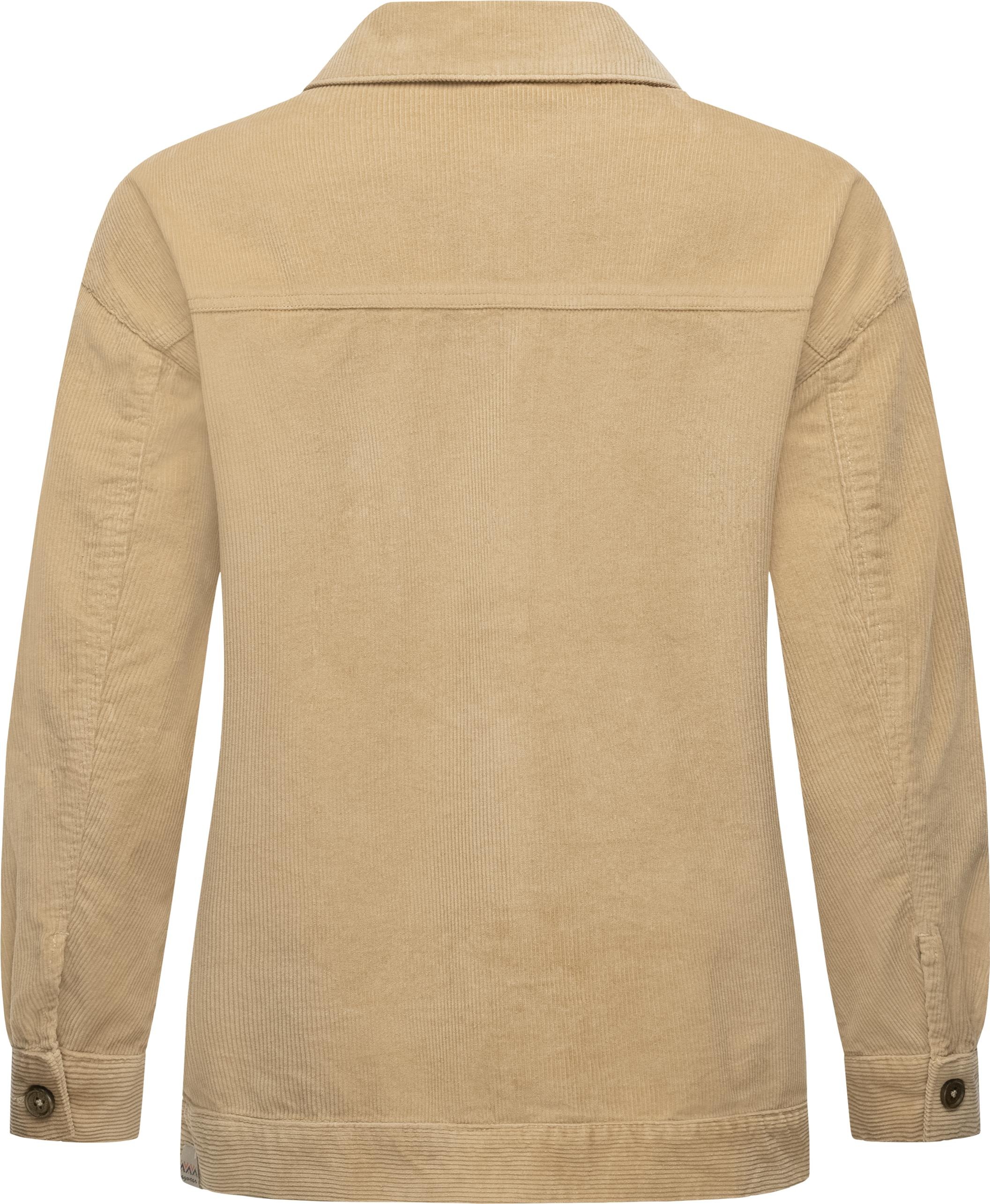 Ragwear Cordjacke »Ennea«, ohne Kapuze, Leichte Damen Übergangsjacke aus Kord