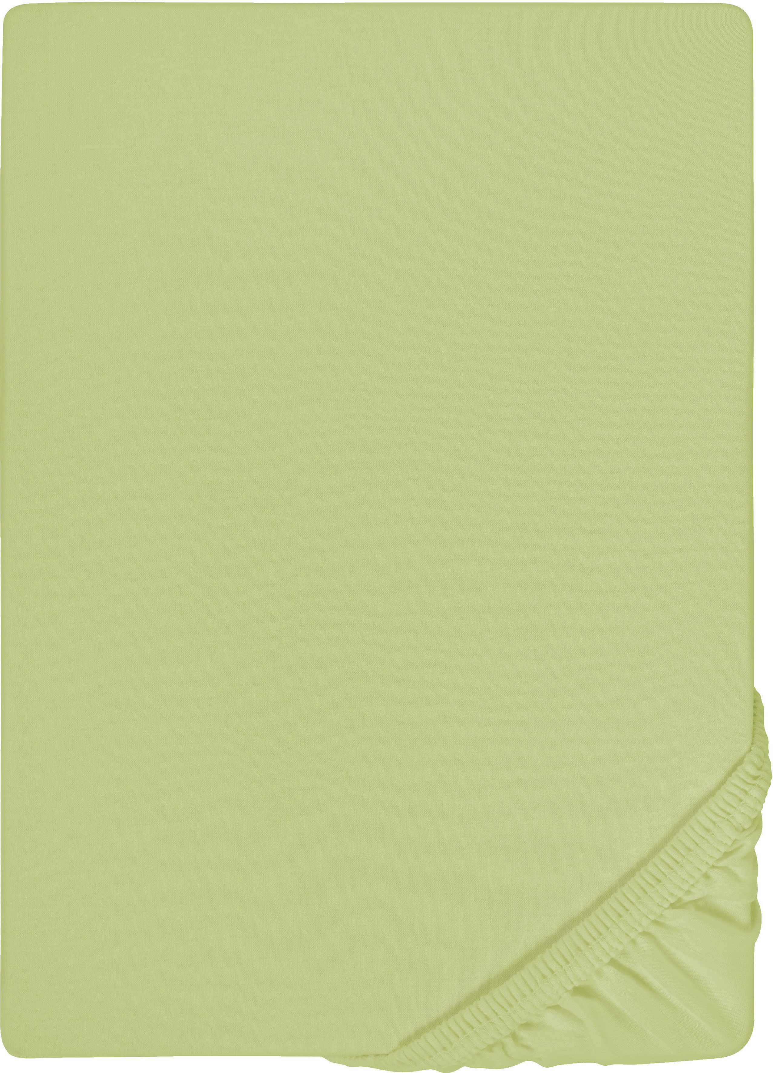 Biberna Spannbettlaken "0077866 Deluxe Jersey-Elastic Spannbetttuch 97% Baumwolle" Jersey mit Elasthan, Rundumgummi, bügelfrei, ab Größe 90 x 190 cm i