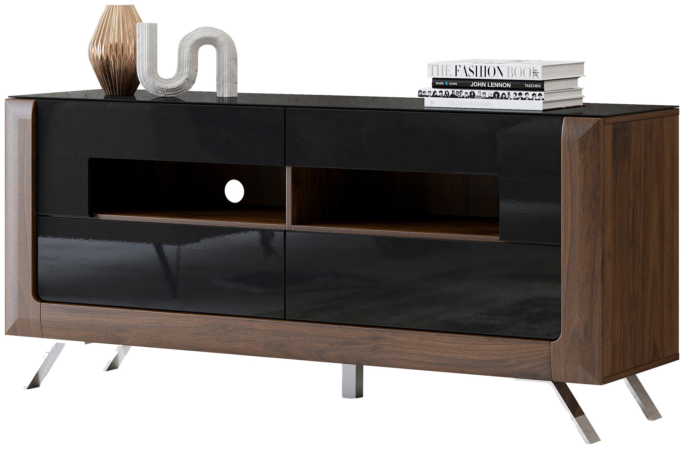 Thumbnail - Home affaire Lowboard "Kasai" Breite 160,5 cm, mit 2 Schubladen