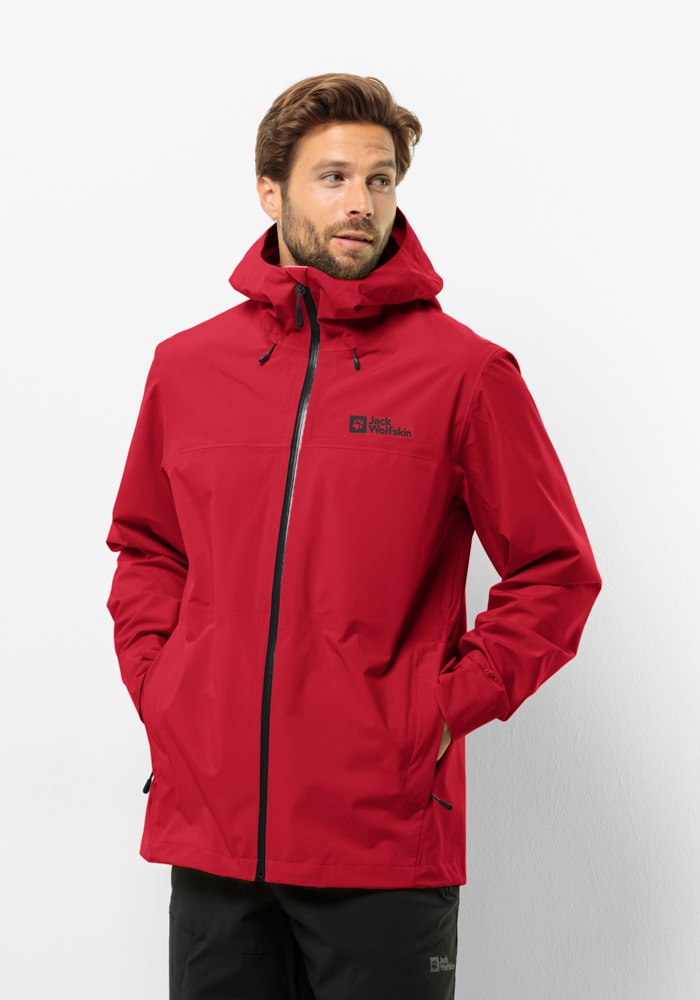 Jack Wolfskin Funktionsjacke »HIGHEST PEAK 3L JKT M«, mit Kapuze