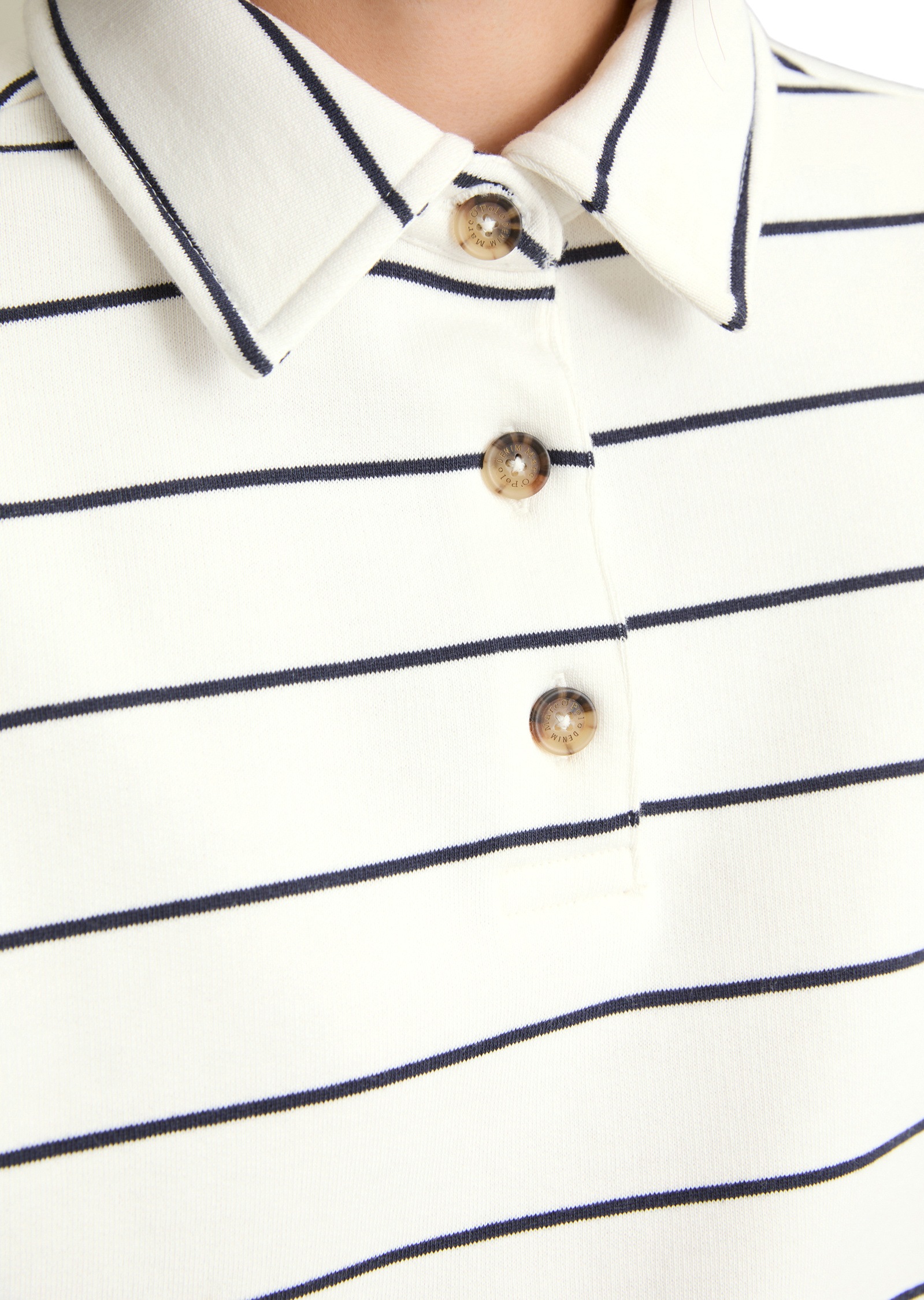 Marc O'Polo DENIM Sweatshirt »aus reiner Bio-Baumwolle«