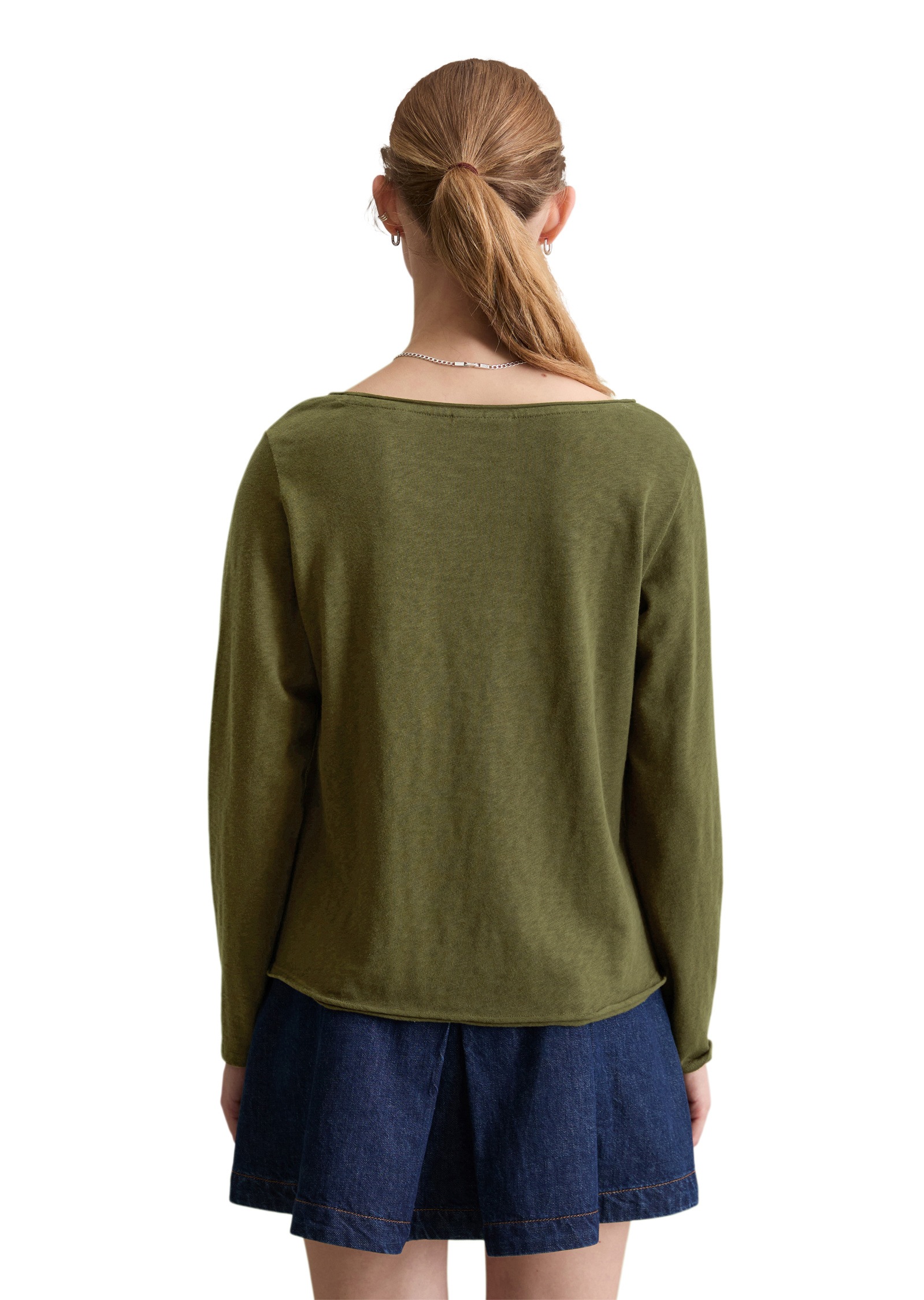 Marc O'Polo DENIM Langarmshirt »aus Organic Cotton«