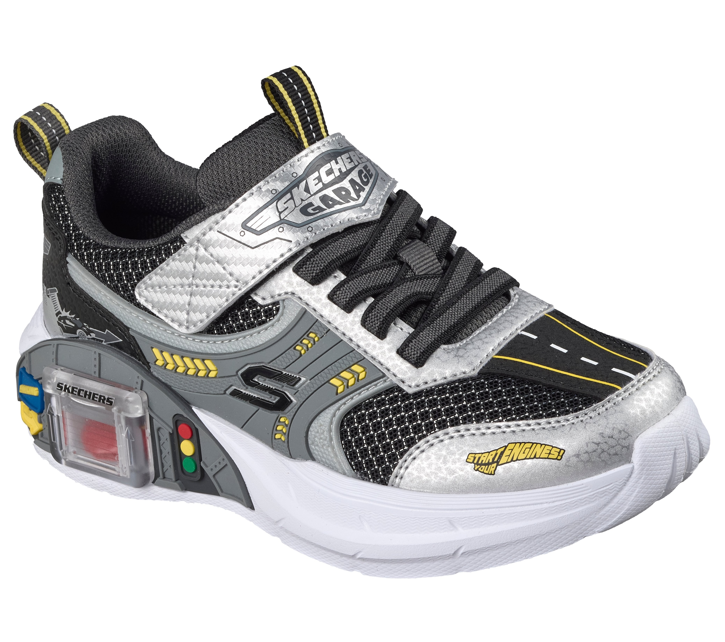 Skechers Sneaker »Compartment & Two Toy Cars«  Kinderschuh mit integriertem Toy Car, Größenschablone zum Download