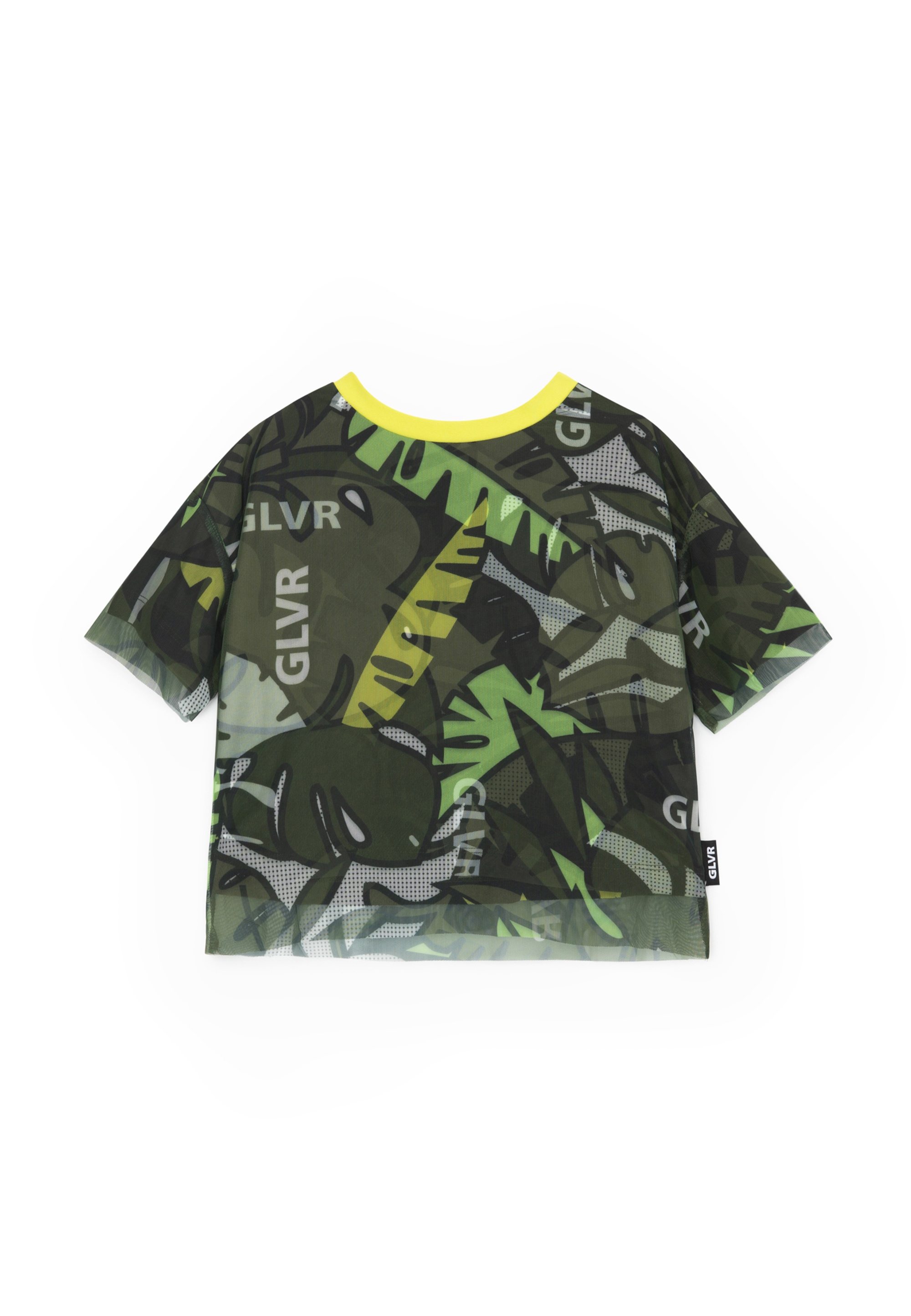 Gulliver T-Shirt, mit stylischem Netzdekor
