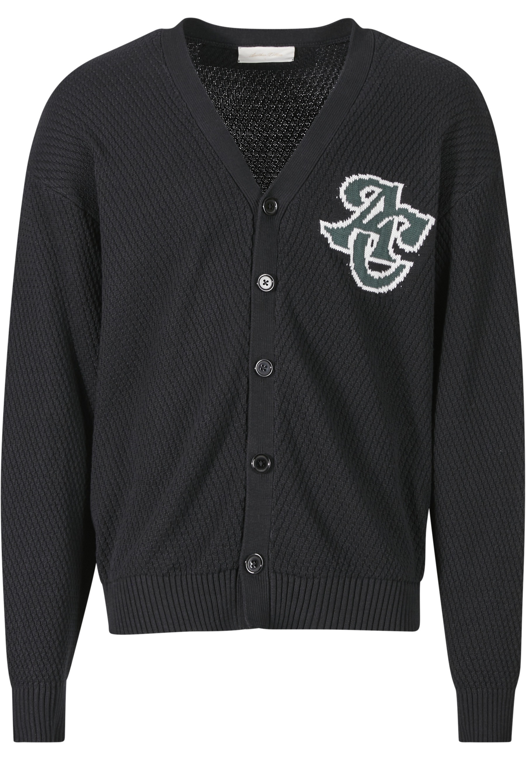 Another Cotton Lab Strickjacke "Another Cotton Lab AC Lettering Cardigan" 1