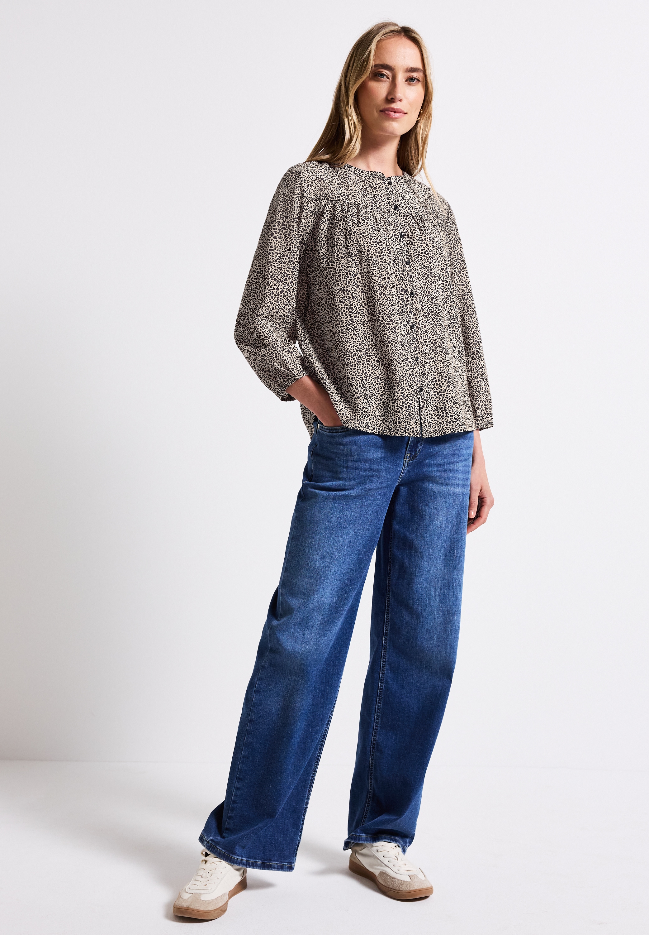 STREET ONE Shirtbluse, im soften Baumwoll-Mix