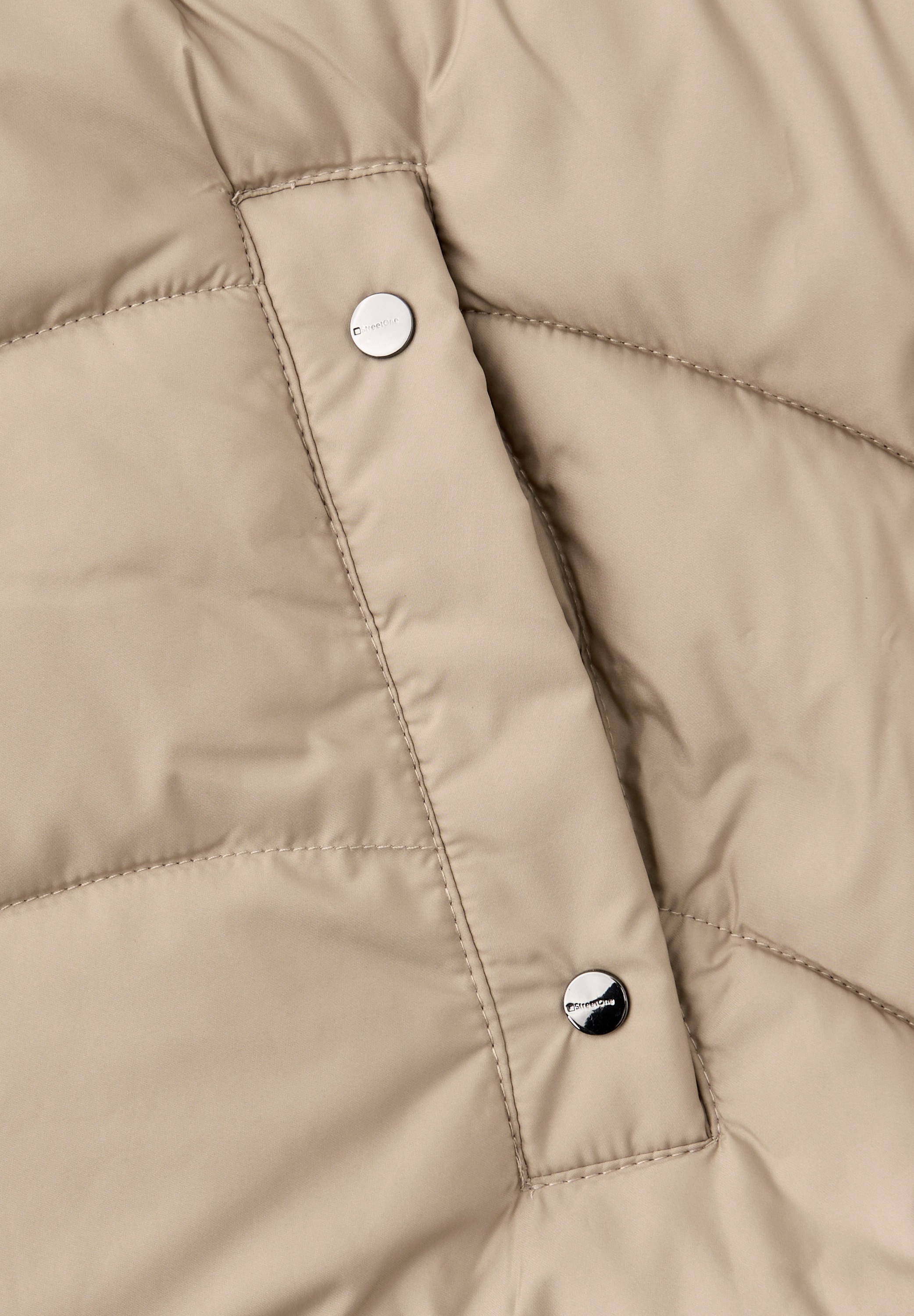 STREET ONE Steppjacke mit Kapuze mit Kapuze mit Tunnelzugband
