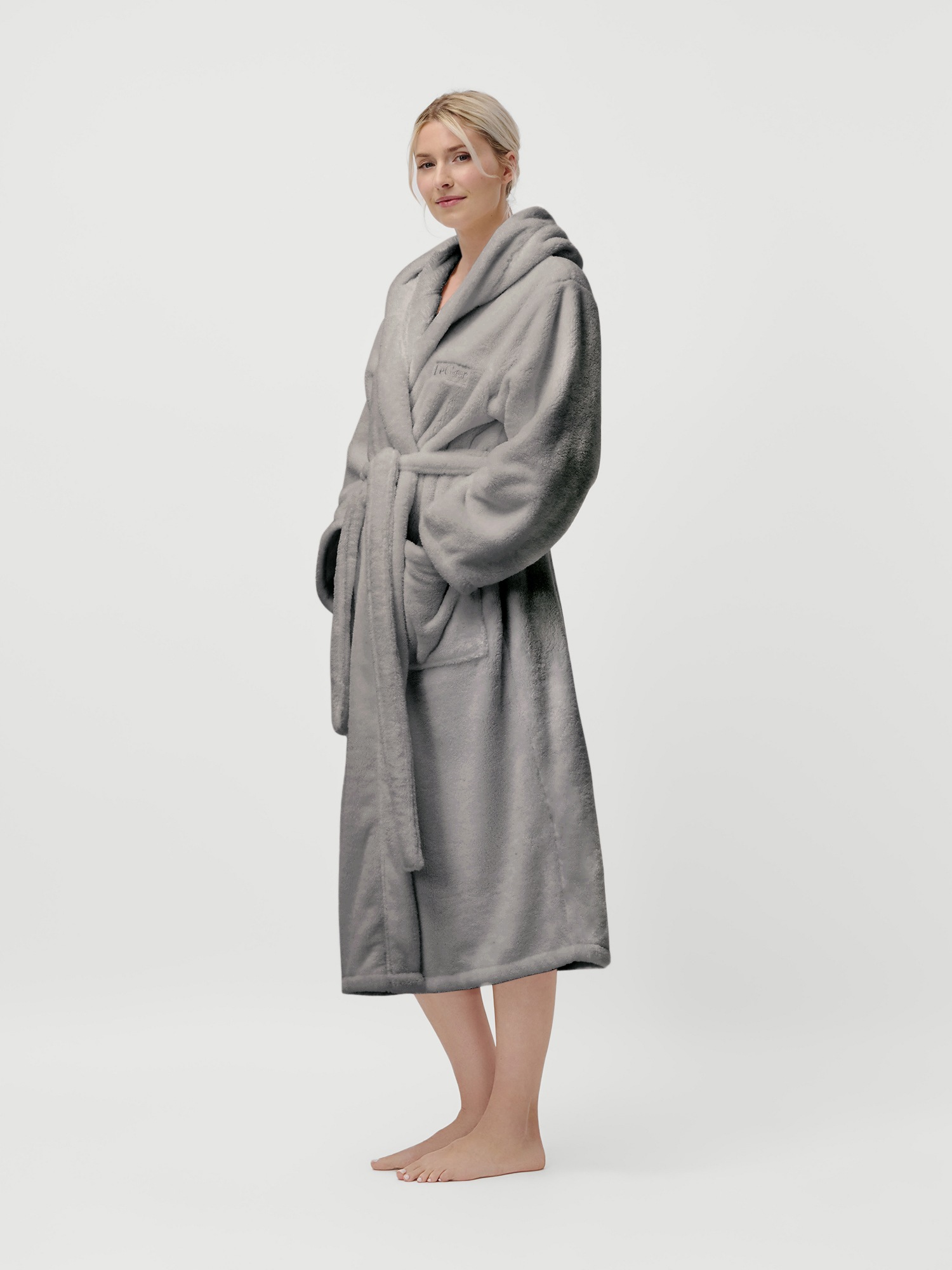 Thumbnail - LeGer Home by Lena Gercke Unisex-Bademantel "Lovina, ideal für Sauna & Spa, Hotelbademantel, Morgenmantel", 1 Stk. kusch...